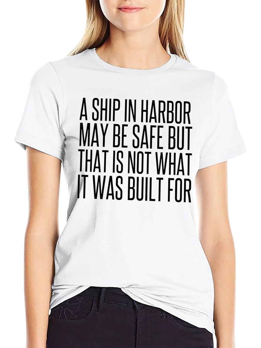 Inspirational Ship T-Shirt - Take Risks