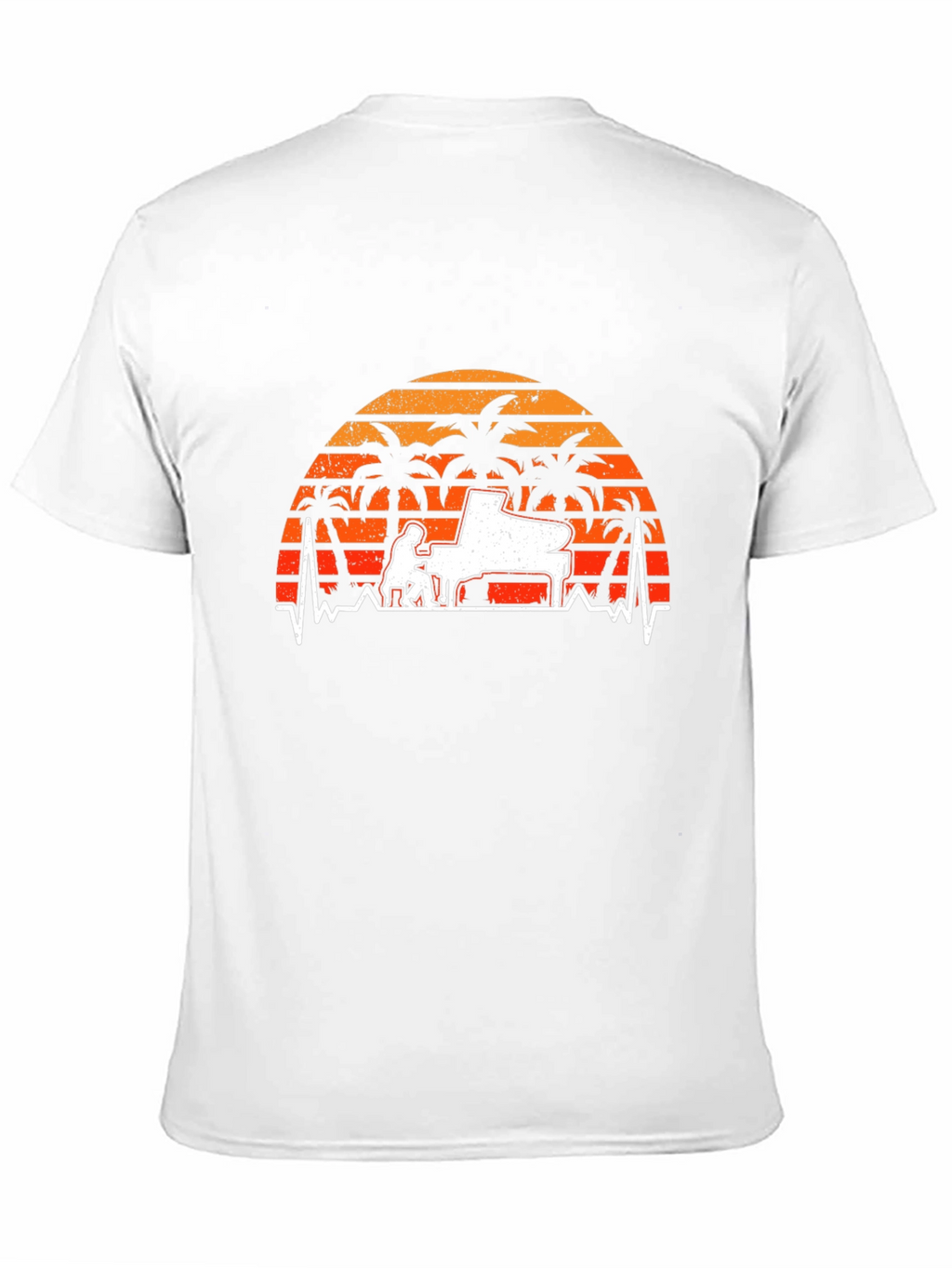 Piano Sunset Graphic Tee