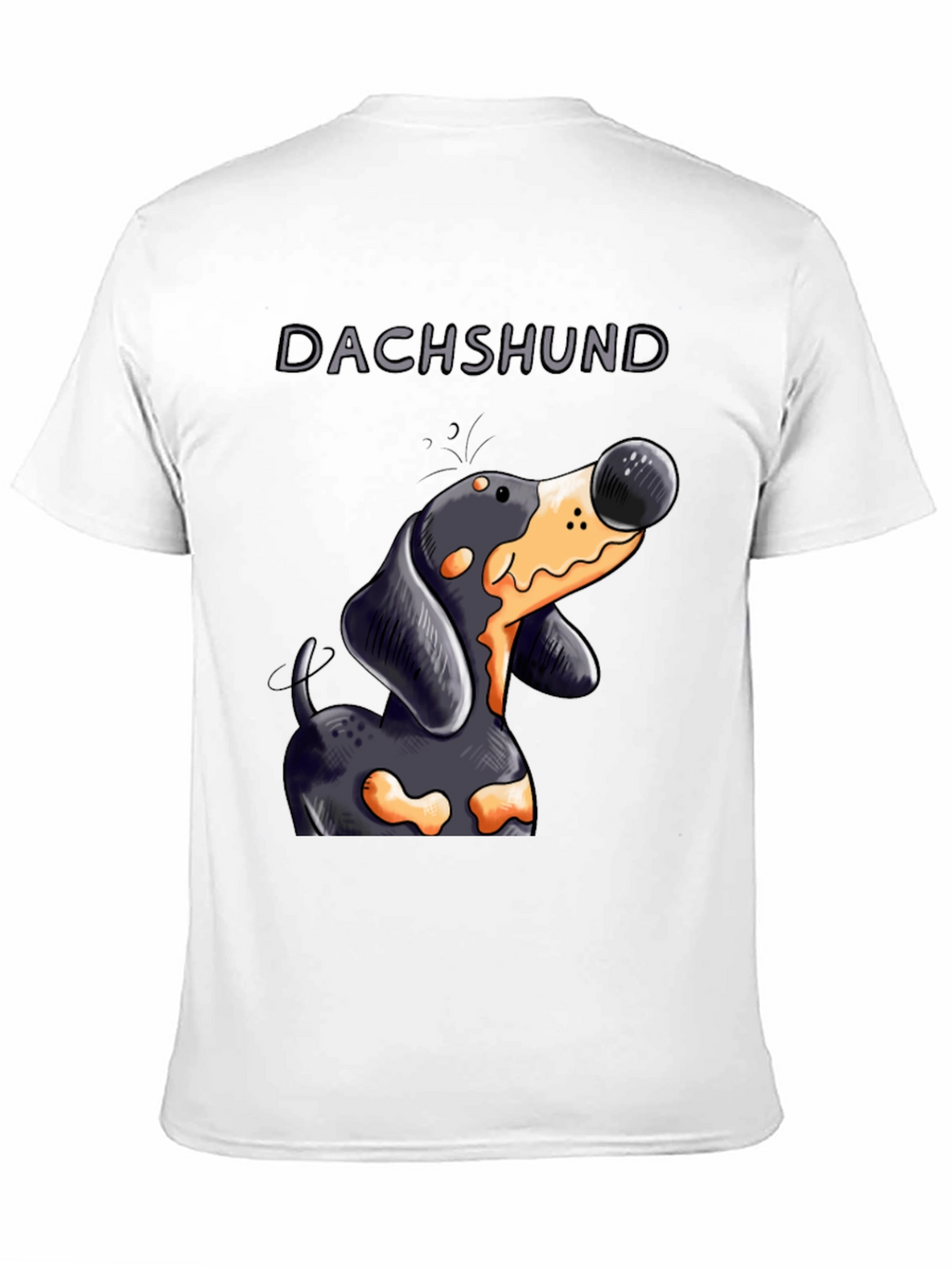Dachshund Cartoon Graphic Tee