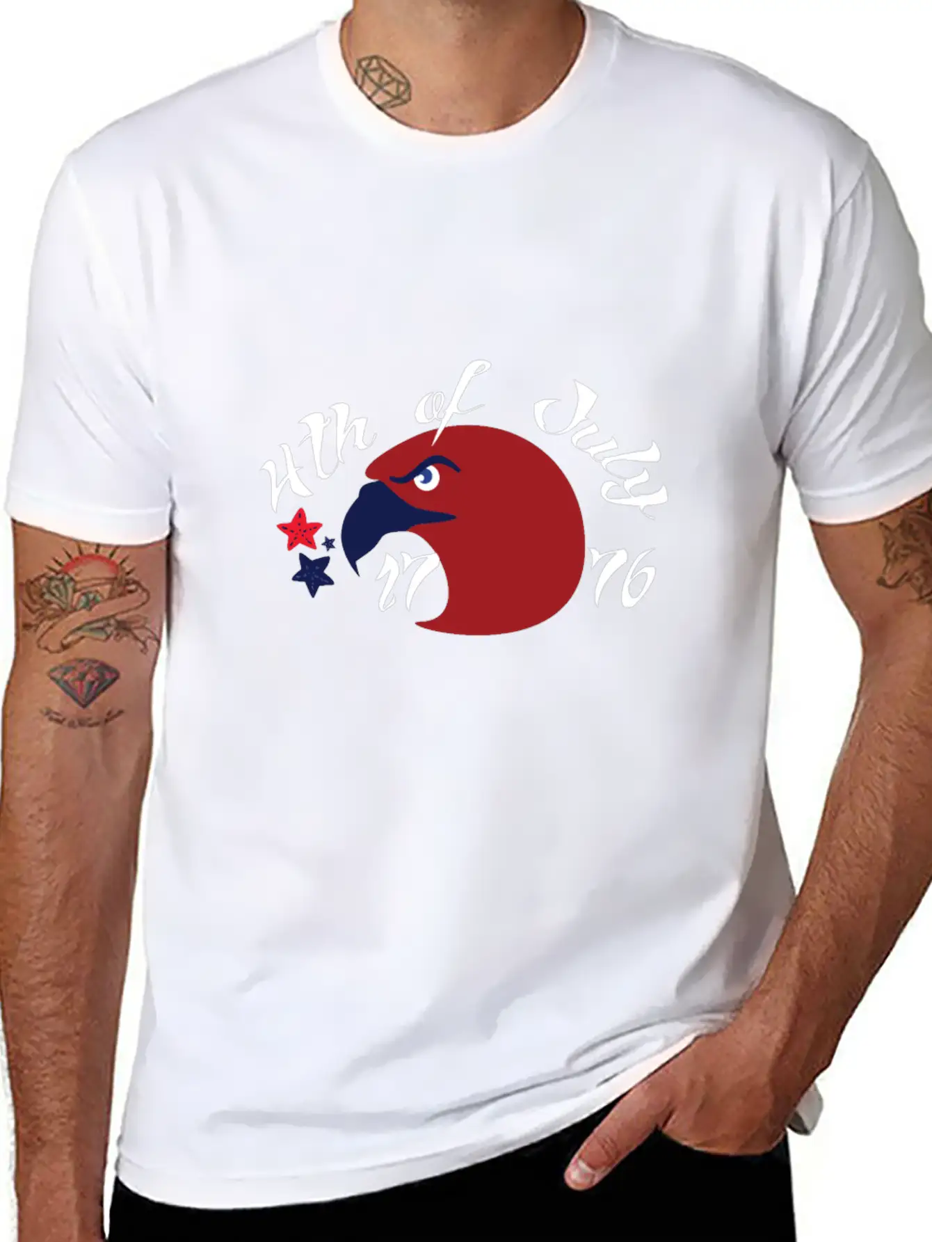 4th Of July Tshirt, Independence Day Gift Unisex Casual T-Shirt – Clean Design For Daily Comfort
