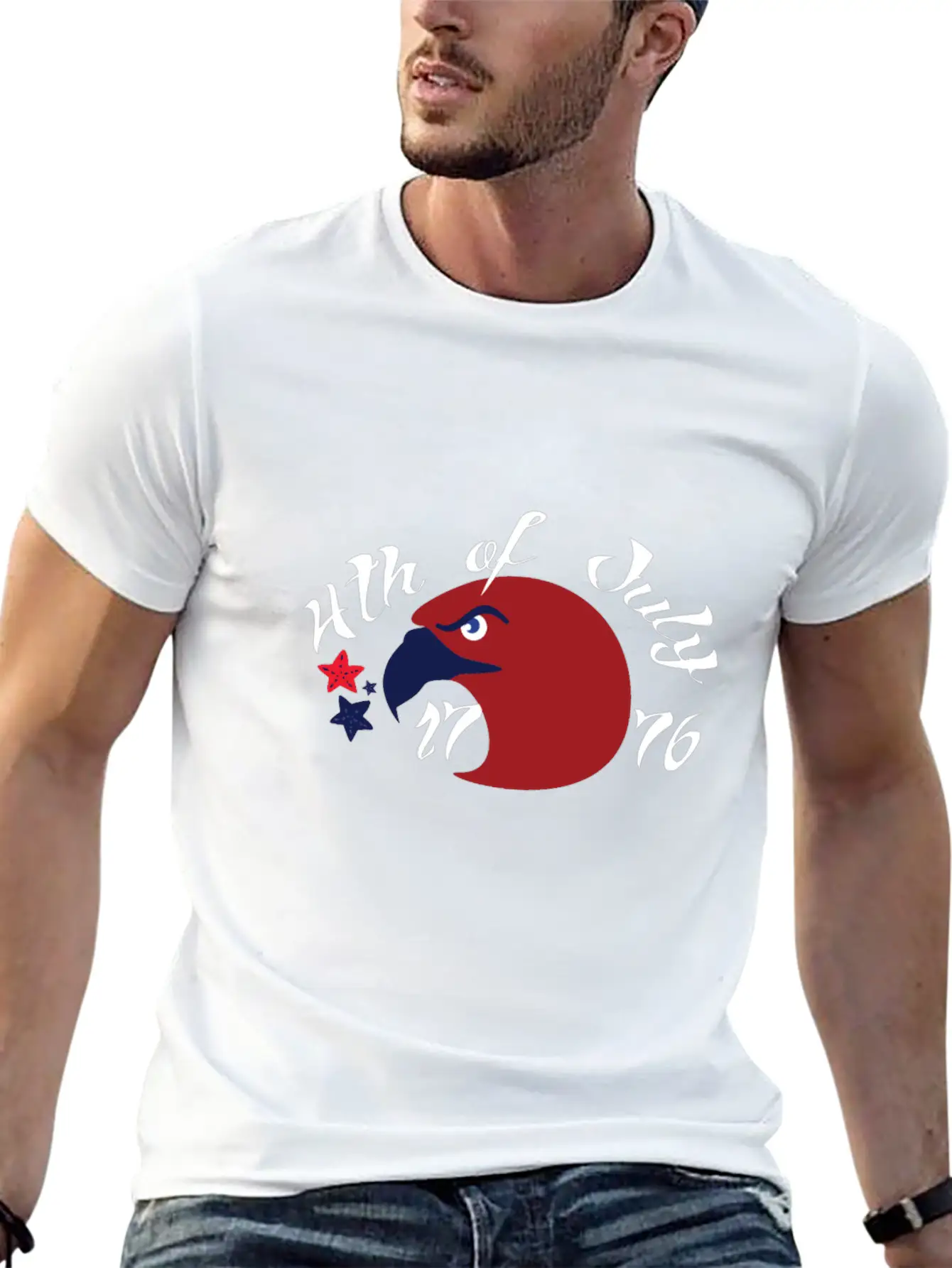 4th Of July Tshirt, Independence Day Gift Unisex Casual T-Shirt – Clean Design For Daily Comfort
