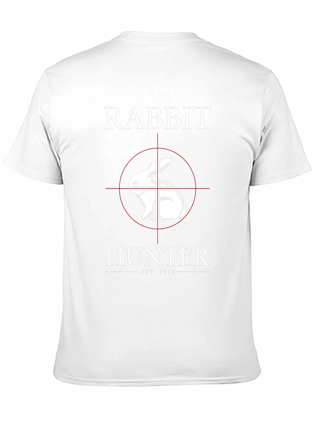 Rabbit Hunter T-Shirt - Funny Animal Target Tee