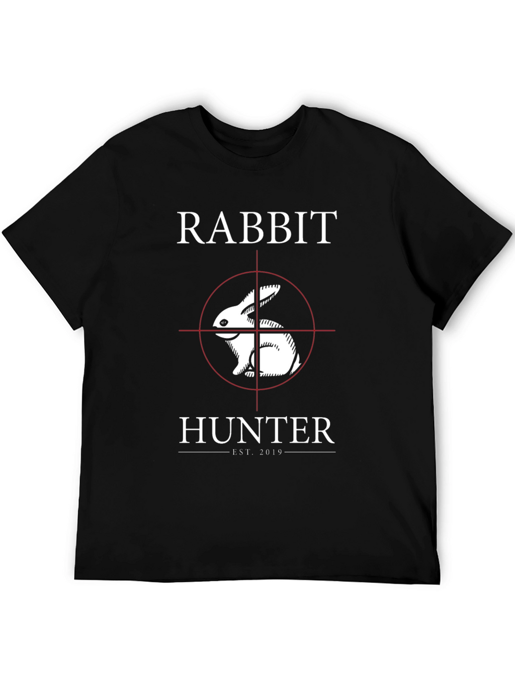 Rabbit Hunter T-Shirt - Funny Animal Target Tee