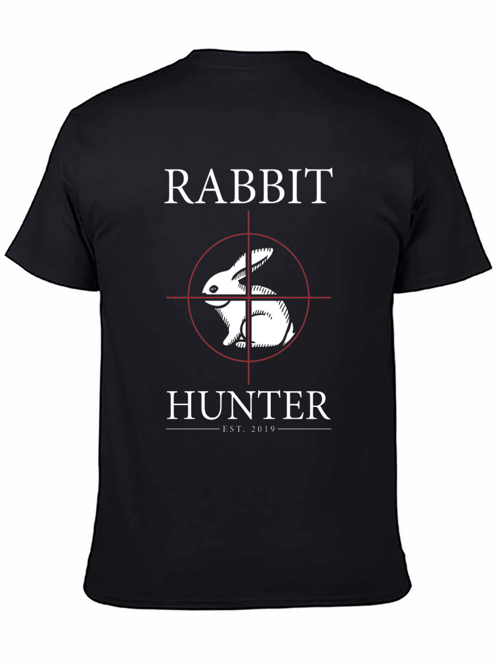 Rabbit Hunter T-Shirt - Funny Animal Target Tee
