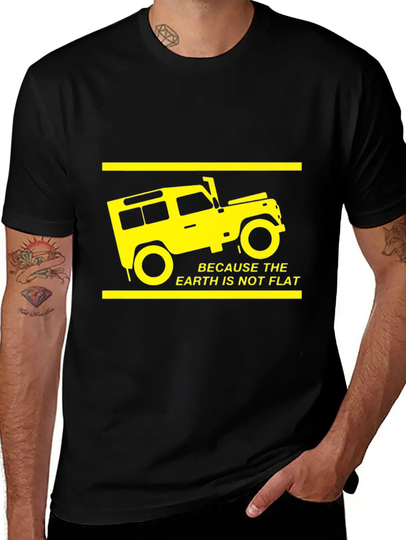4x4 Earth Rover Premium Casual Graphic T-Shirt – Simple And Comfortable Daily Wear