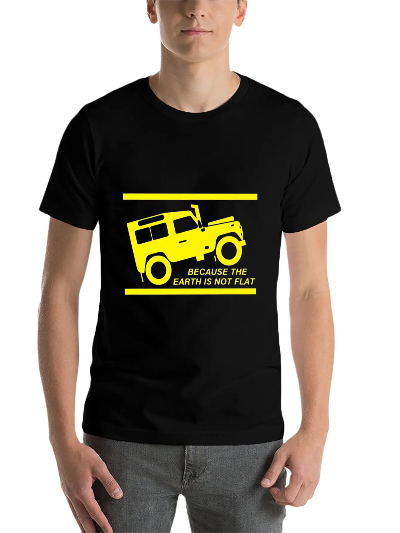 4x4 Earth Rover Premium Casual Graphic T-Shirt – Simple And Comfortable Daily Wear