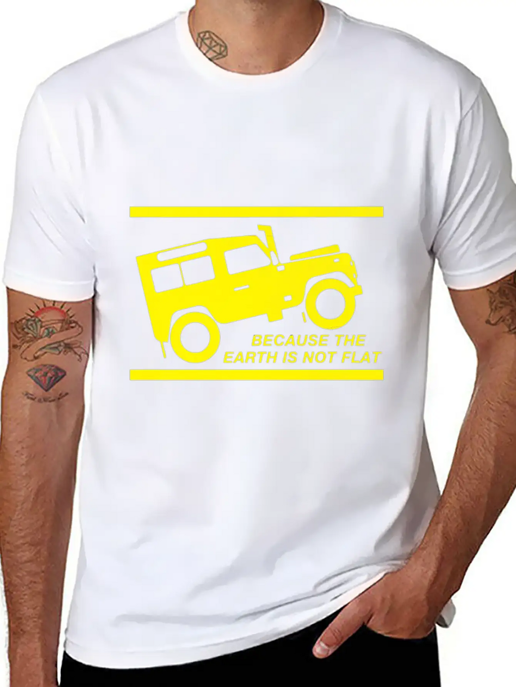 4x4 Earth Rover Premium Casual Graphic T-Shirt – Simple And Comfortable Daily Wear
