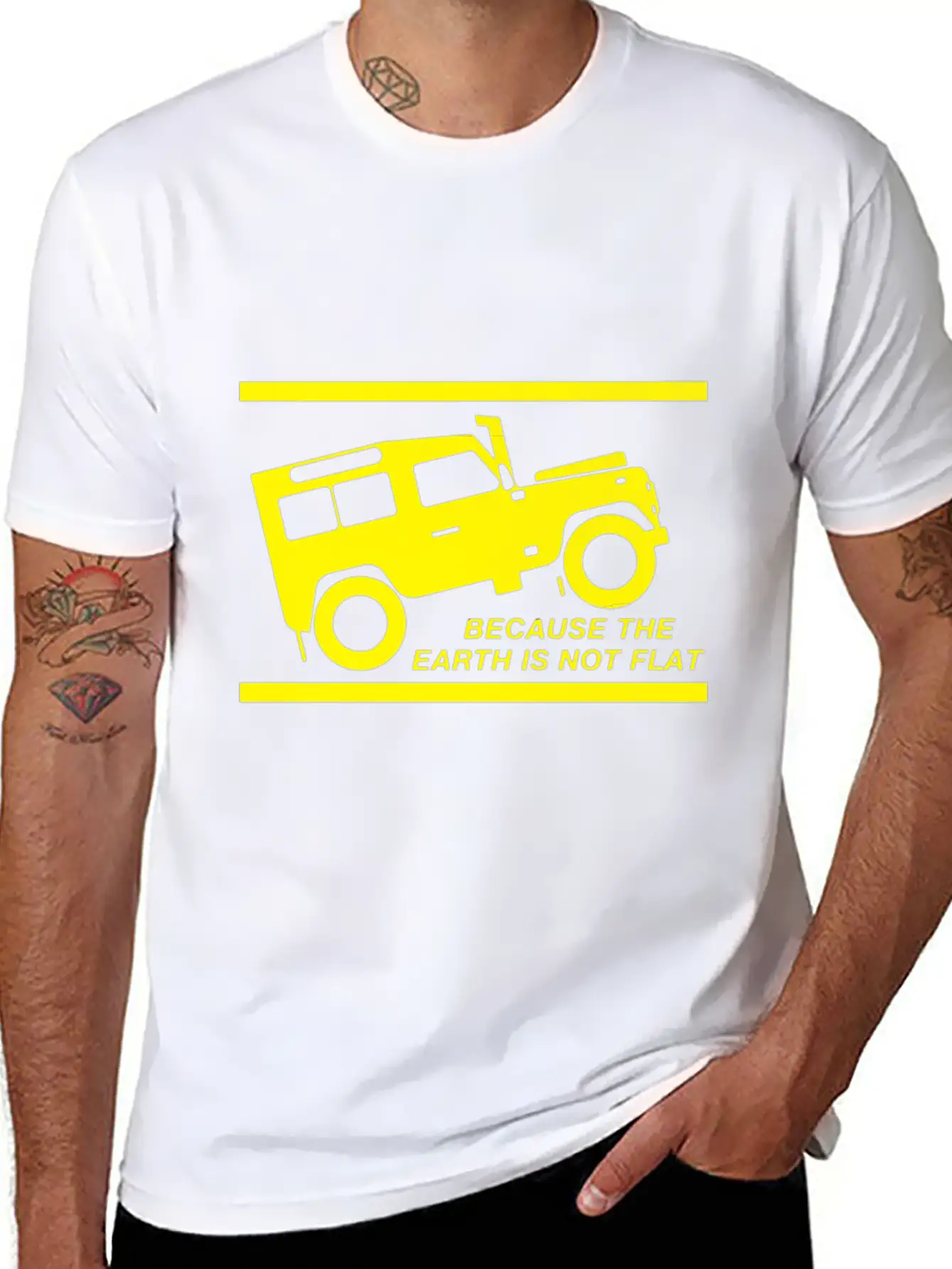 4x4 Earth Rover Premium Casual Graphic T-Shirt – Simple And Comfortable Daily Wear