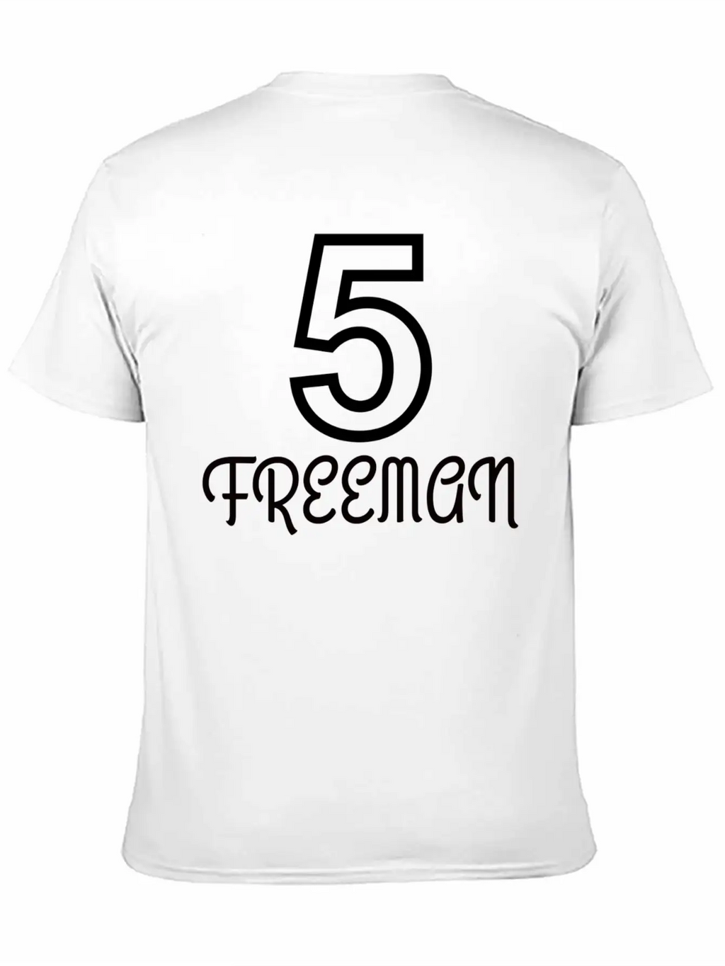 5 Freeman Atalata Brave Unisex Casual T-Shirt – Clean Design For Daily Comfort