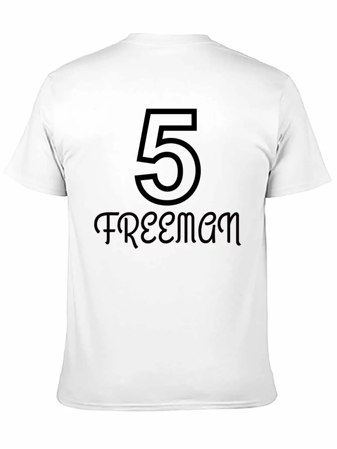 5 Freeman Atalata Brave Unisex Casual T-Shirt – Clean Design For Daily Comfort