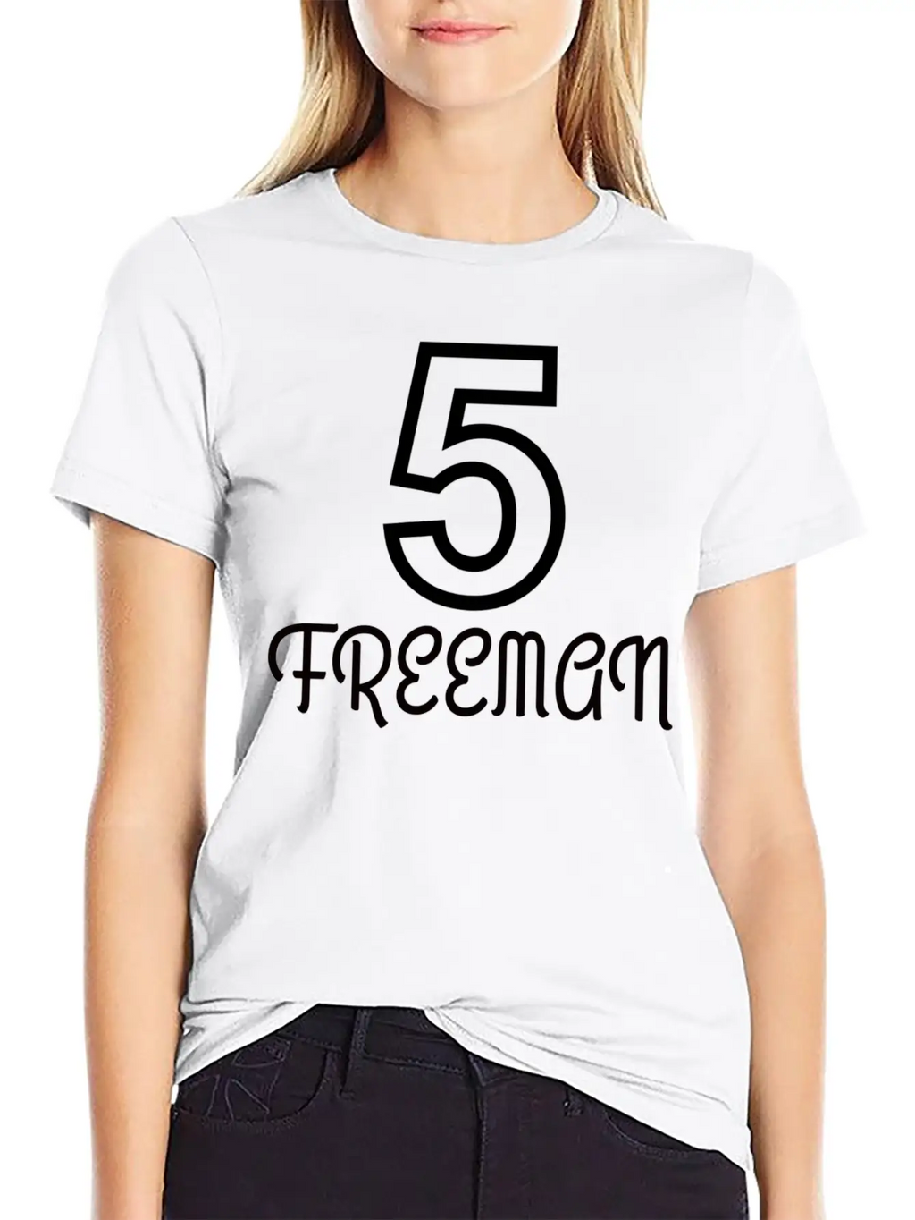 5 Freeman Atalata Brave Unisex Casual T-Shirt – Clean Design For Daily Comfort