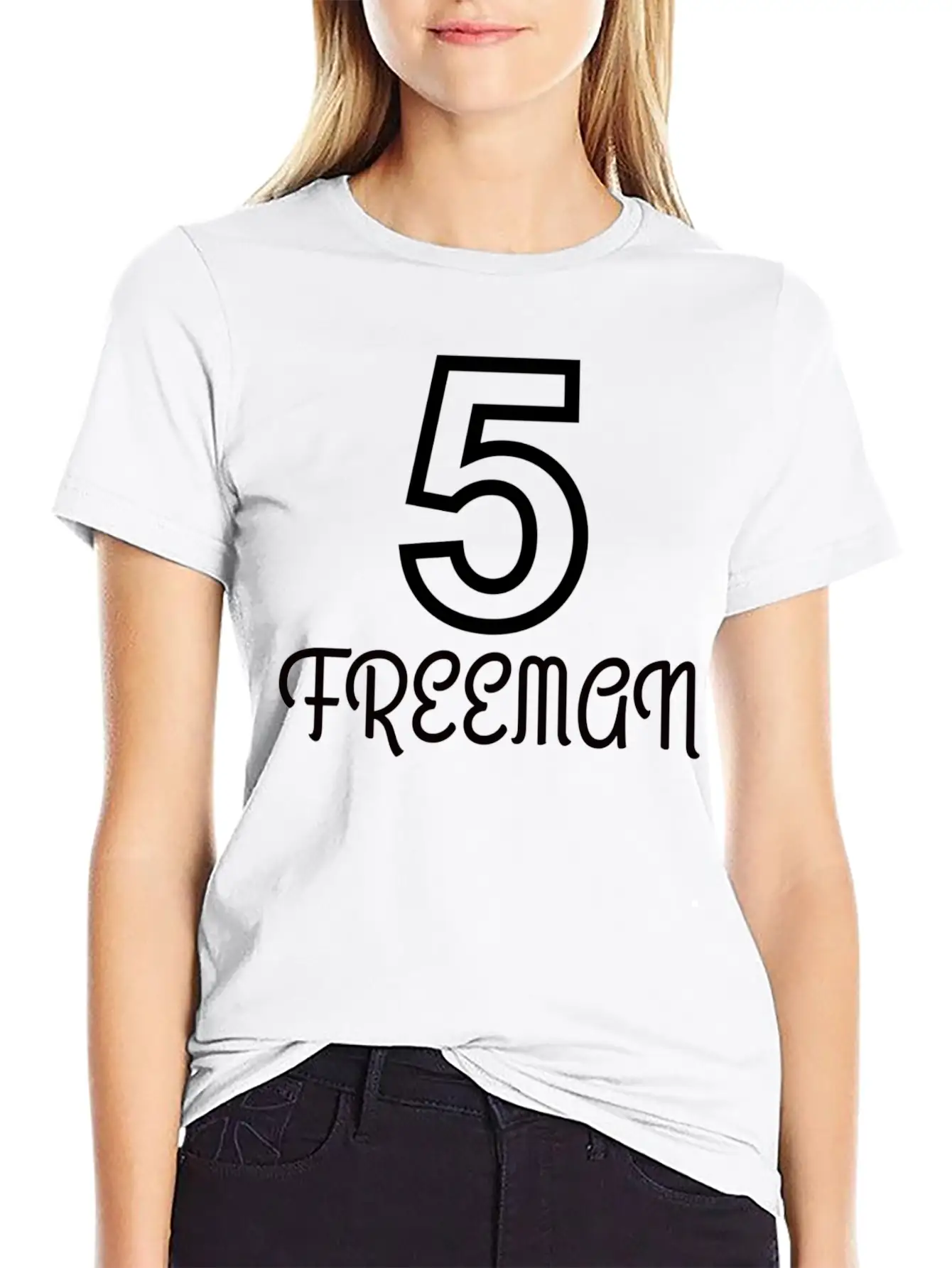 5 Freeman Atalata Brave Unisex Casual T-Shirt – Clean Design For Daily Comfort