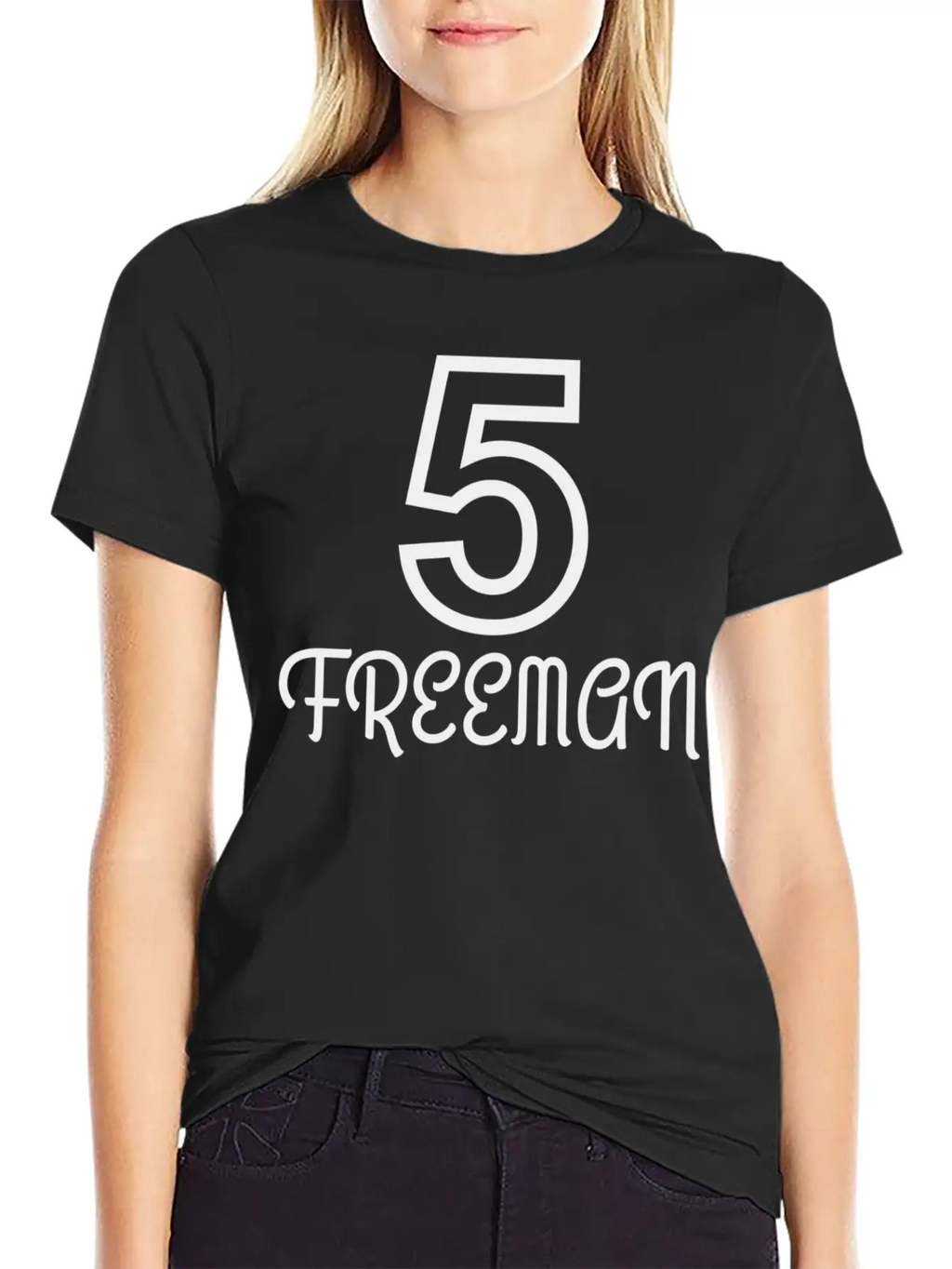 5 Freeman Atalata Brave Unisex Casual T-Shirt – Clean Design For Daily Comfort