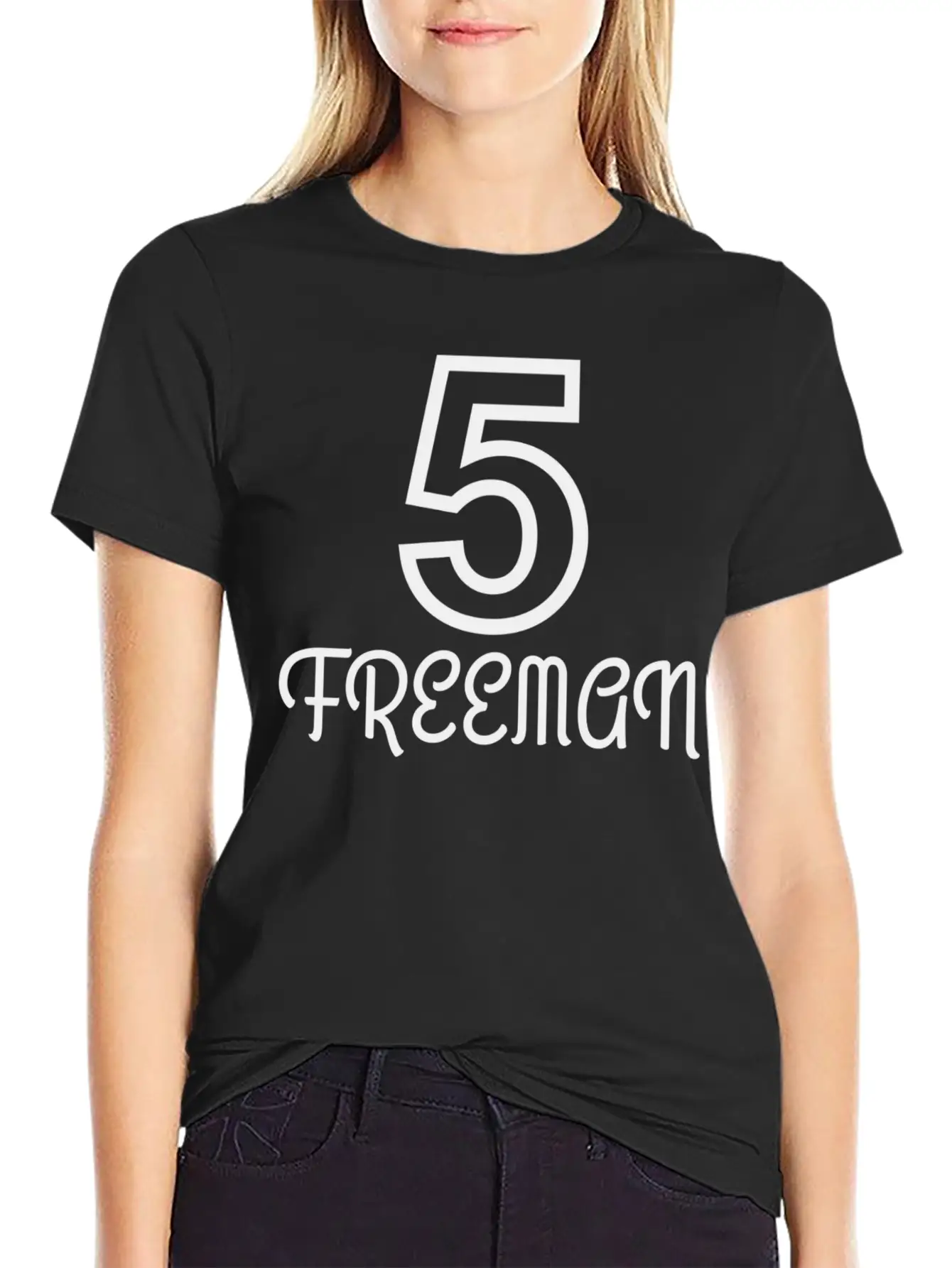 5 Freeman Atalata Brave Unisex Casual T-Shirt – Clean Design For Daily Comfort