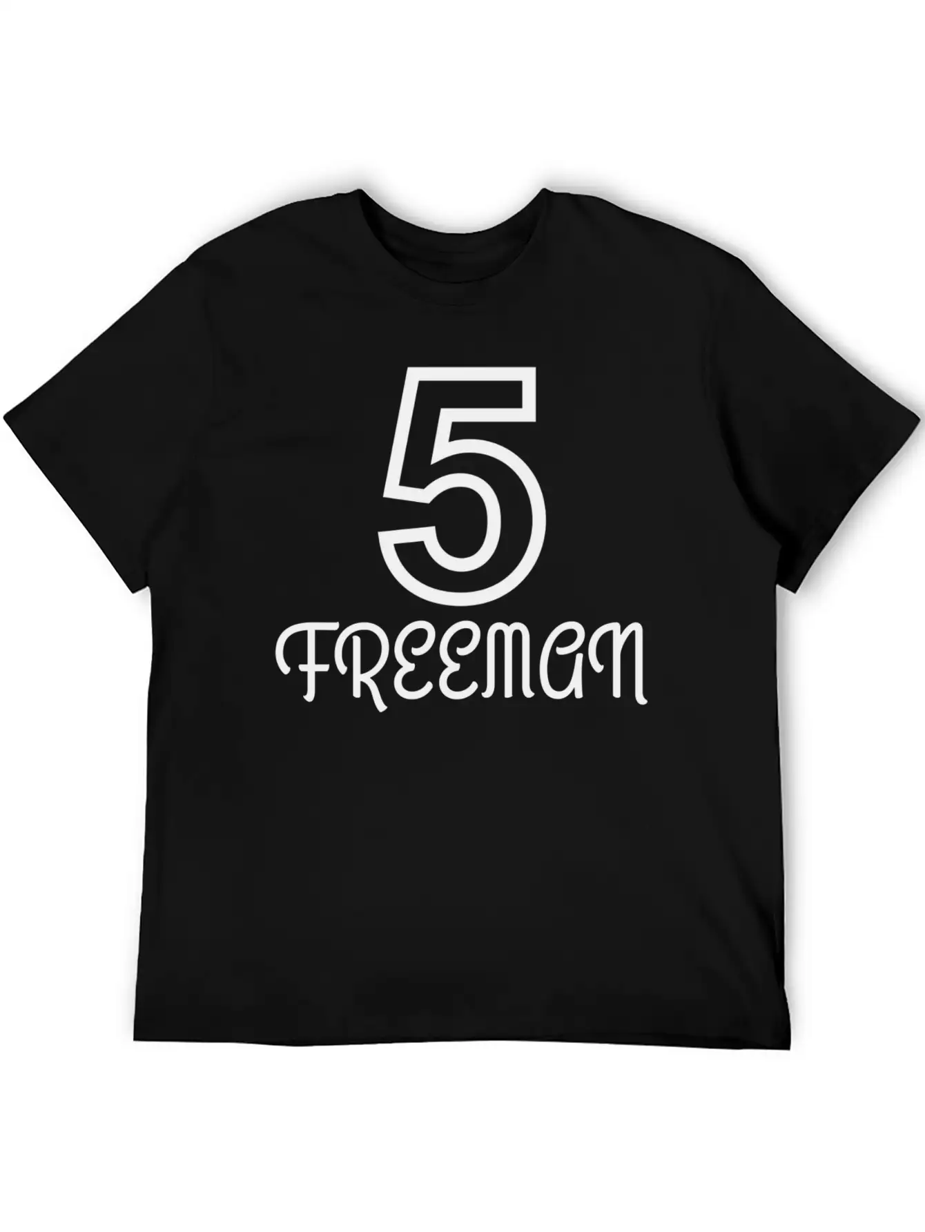 5 Freeman Atalata Brave Unisex Casual T-Shirt – Clean Design For Daily Comfort