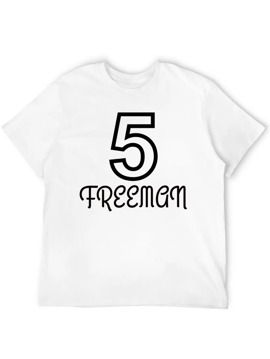 5 Freeman Atalata Brave Unisex Casual T-Shirt – Clean Design For Daily Comfort