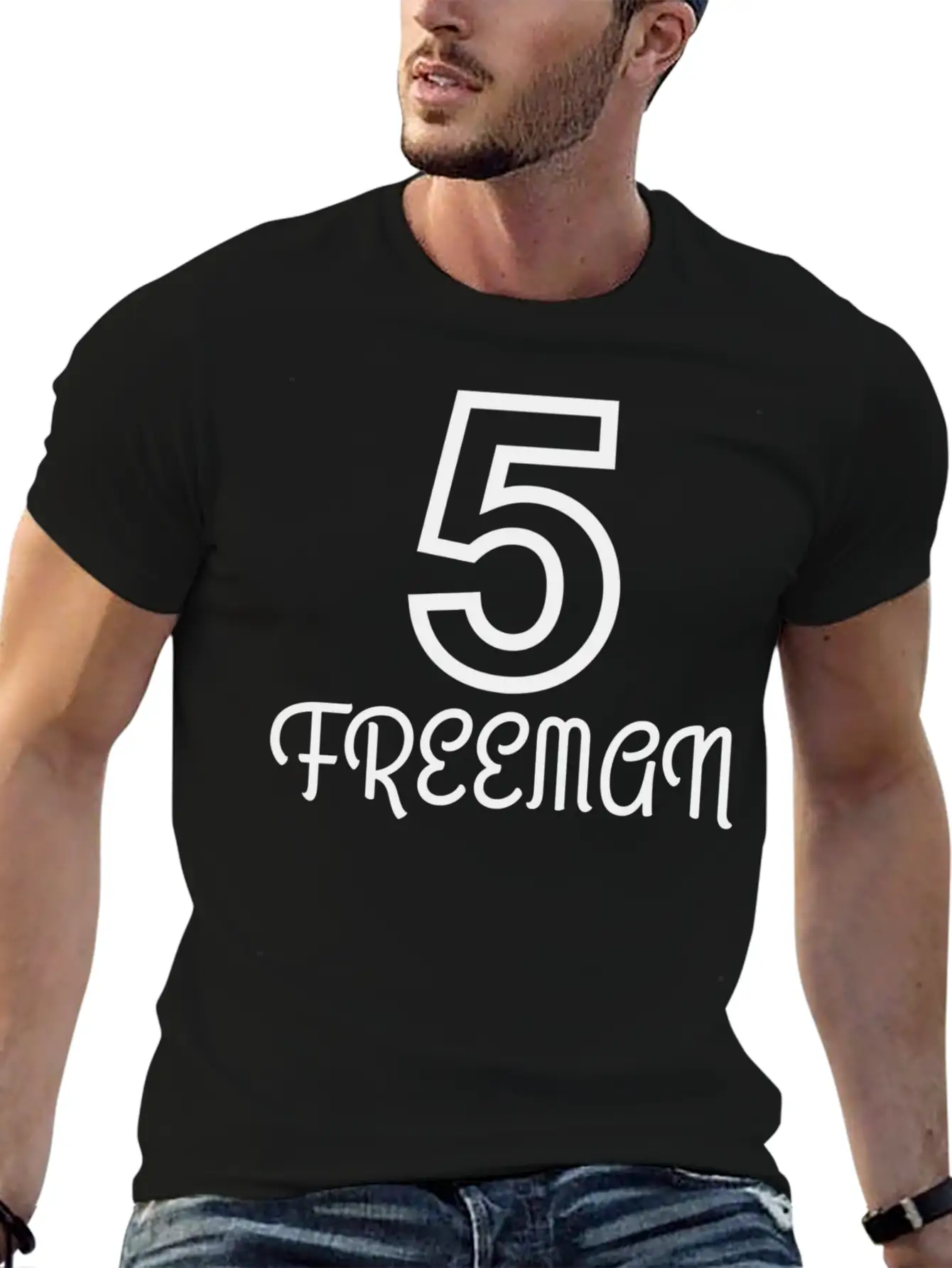 5 Freeman Atalata Brave Unisex Casual T-Shirt – Clean Design For Daily Comfort