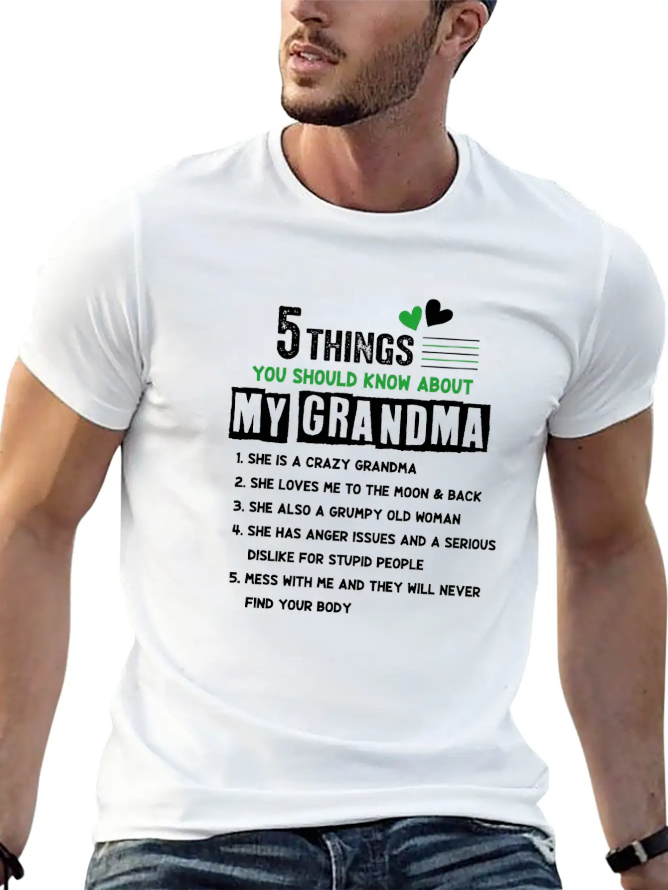 5 Things You Should Know About My Grandma Essential Cotton Tee For Daily Outfits – Unisex Style