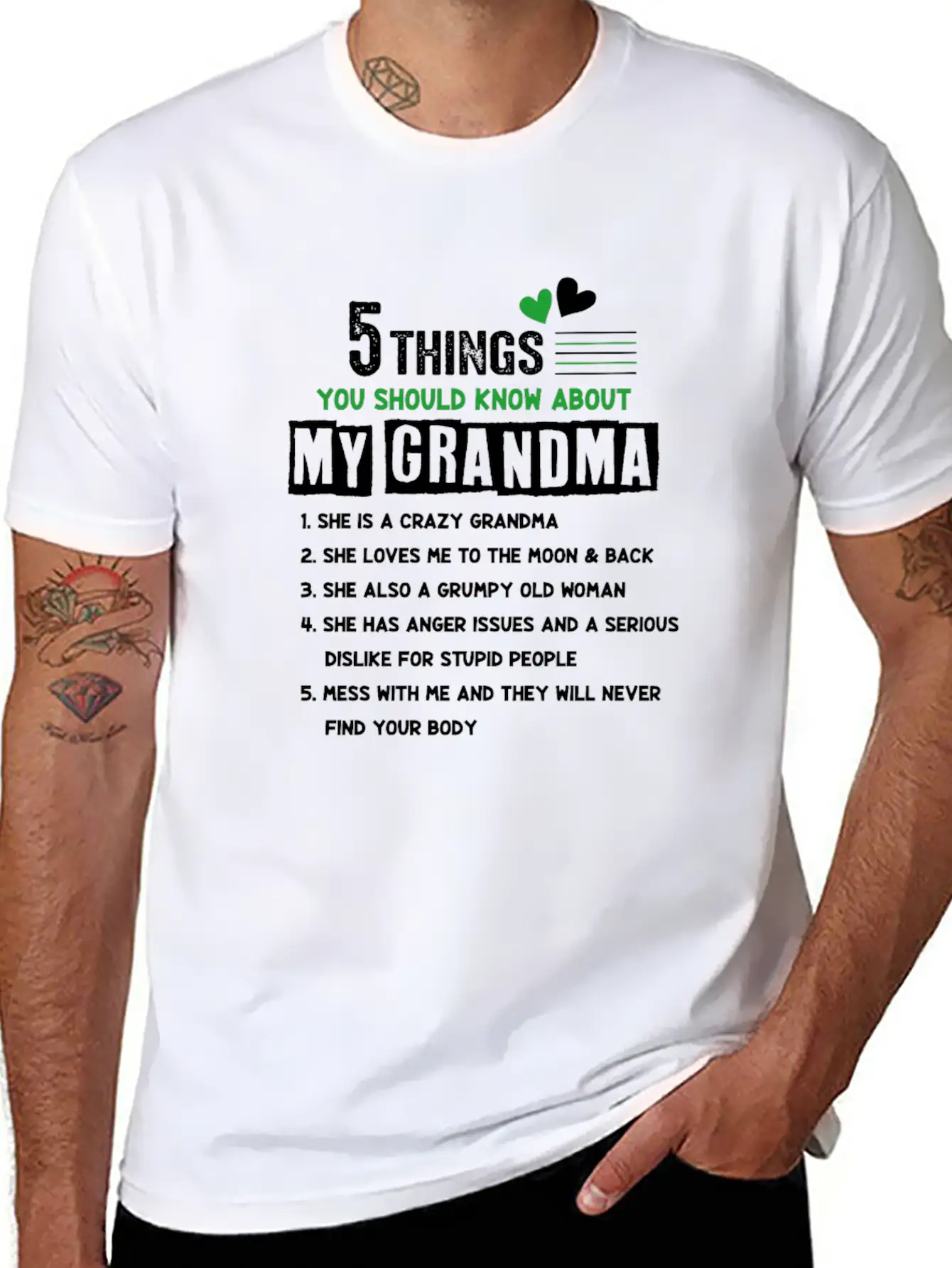 5 Things You Should Know About My Grandma Essential Cotton Tee For Daily Outfits – Unisex Style