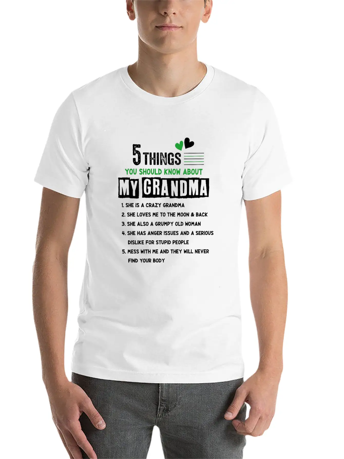 5 Things You Should Know About My Grandma Essential Cotton Tee For Daily Outfits – Unisex Style
