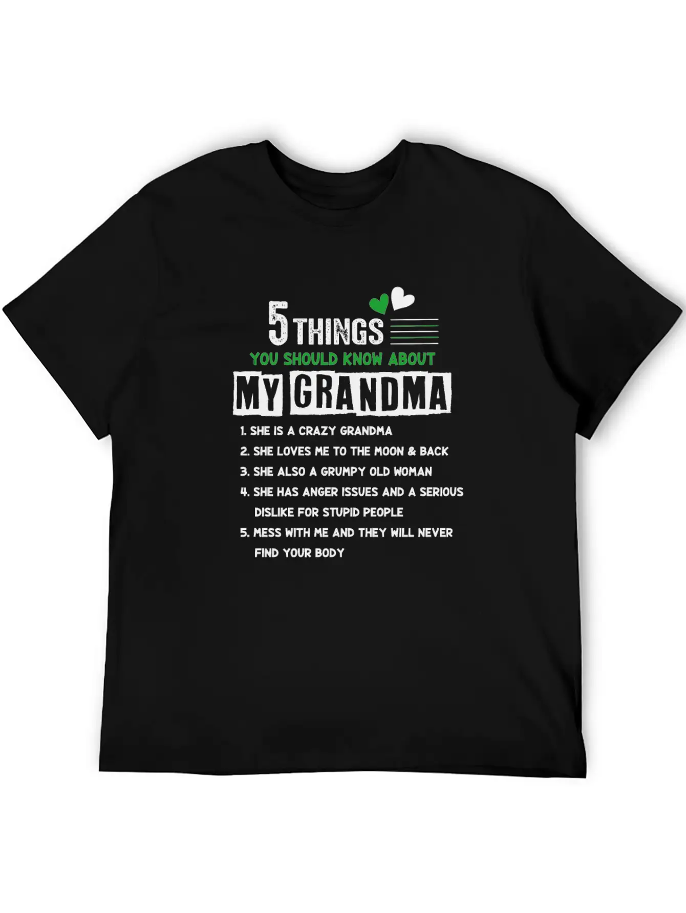 5 Things You Should Know About My Grandma Essential Cotton Tee For Daily Outfits – Unisex Style