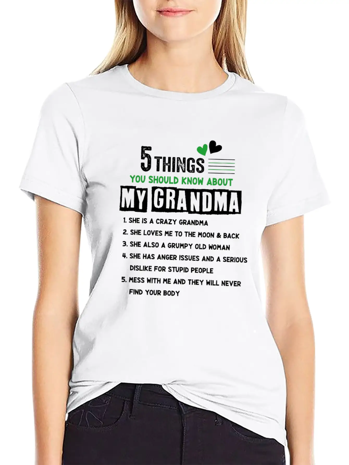 5 Things You Should Know About My Grandma Essential Cotton Tee For Daily Outfits – Unisex Style