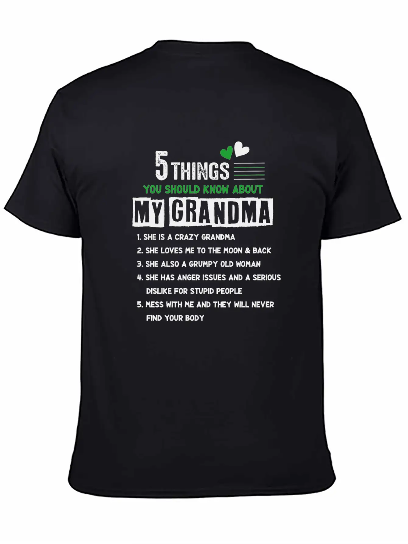 5 Things You Should Know About My Grandma Essential Cotton Tee For Daily Outfits – Unisex Style