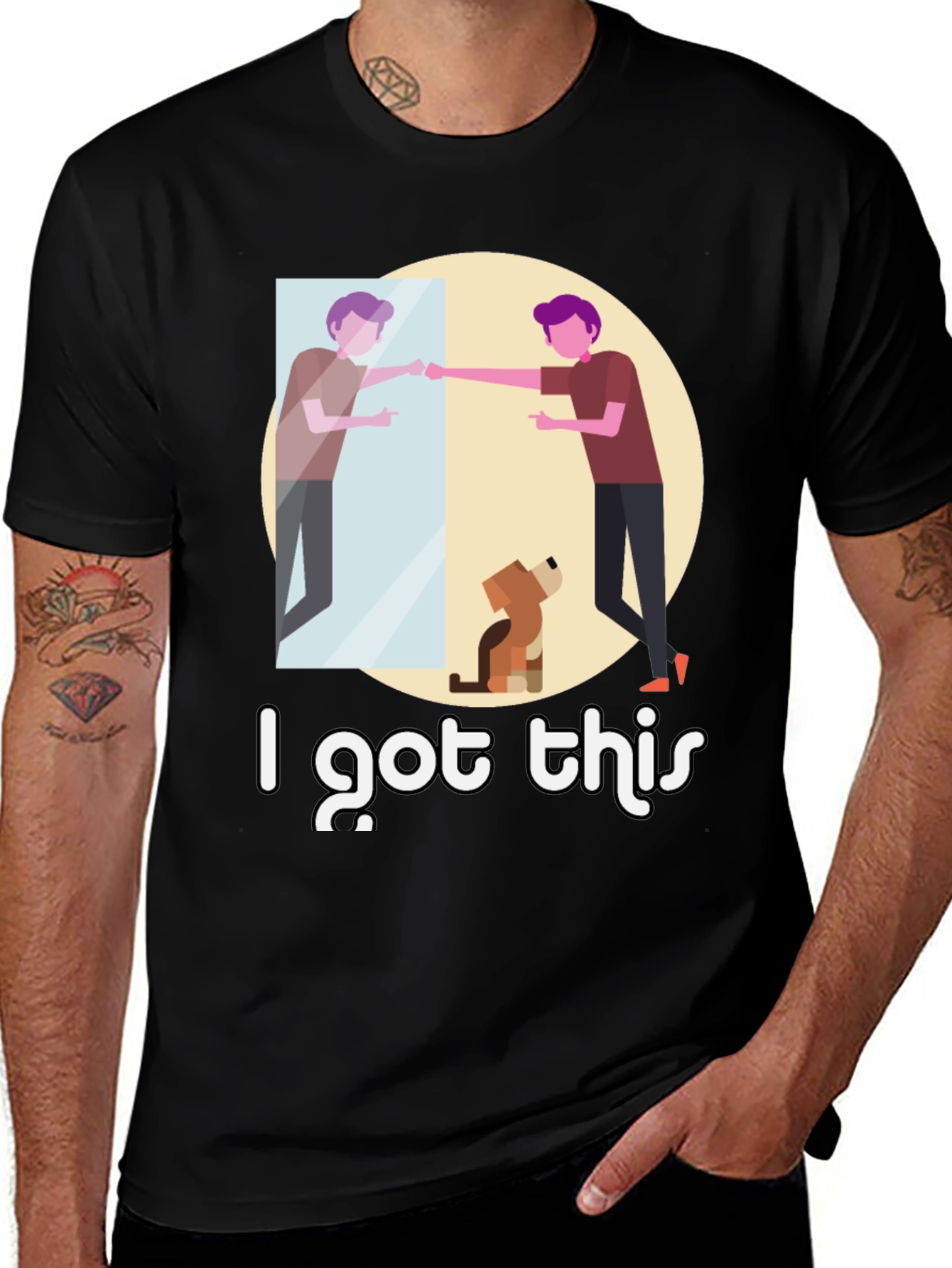 I Got This Graphic Tee - Motivational Mens T-Shirt