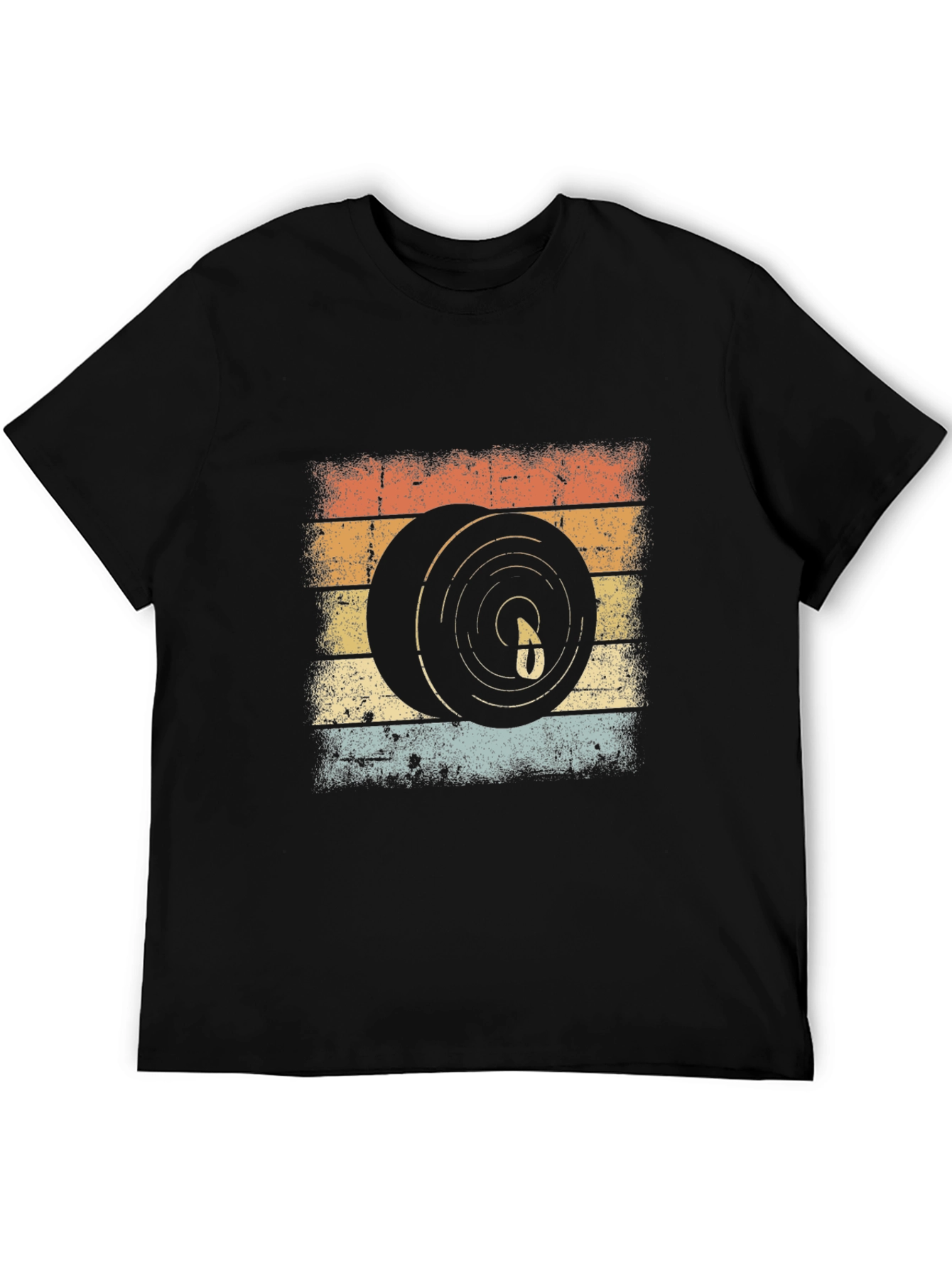 Vintage Retro Vinyl Record Graphic Tee