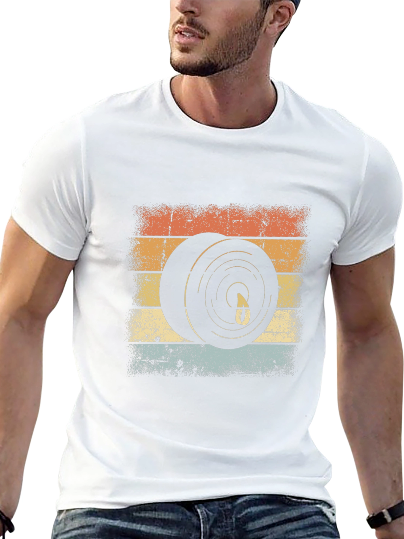 Vintage Retro Vinyl Record Graphic Tee