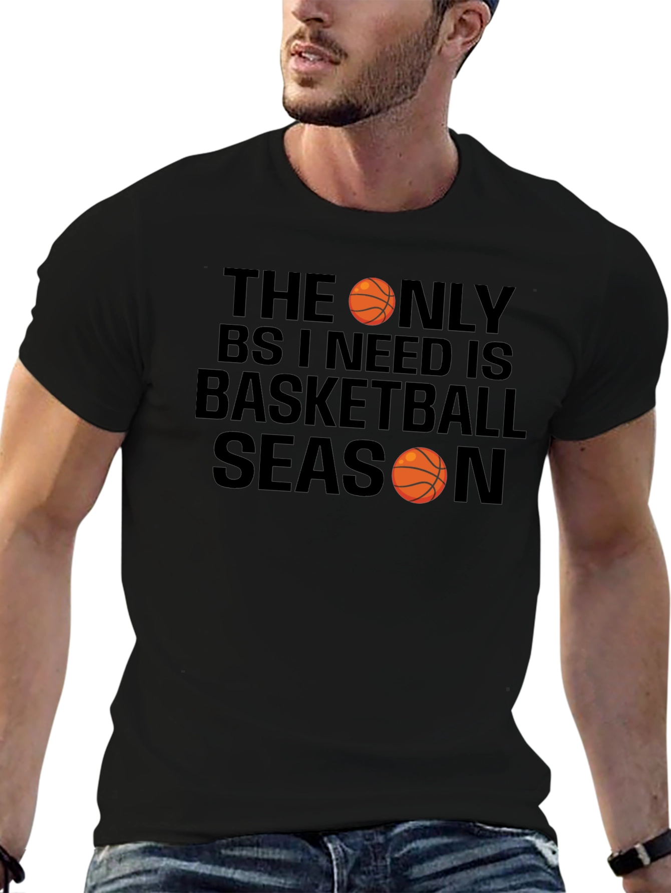 Basketball Season Graphic T-Shirt