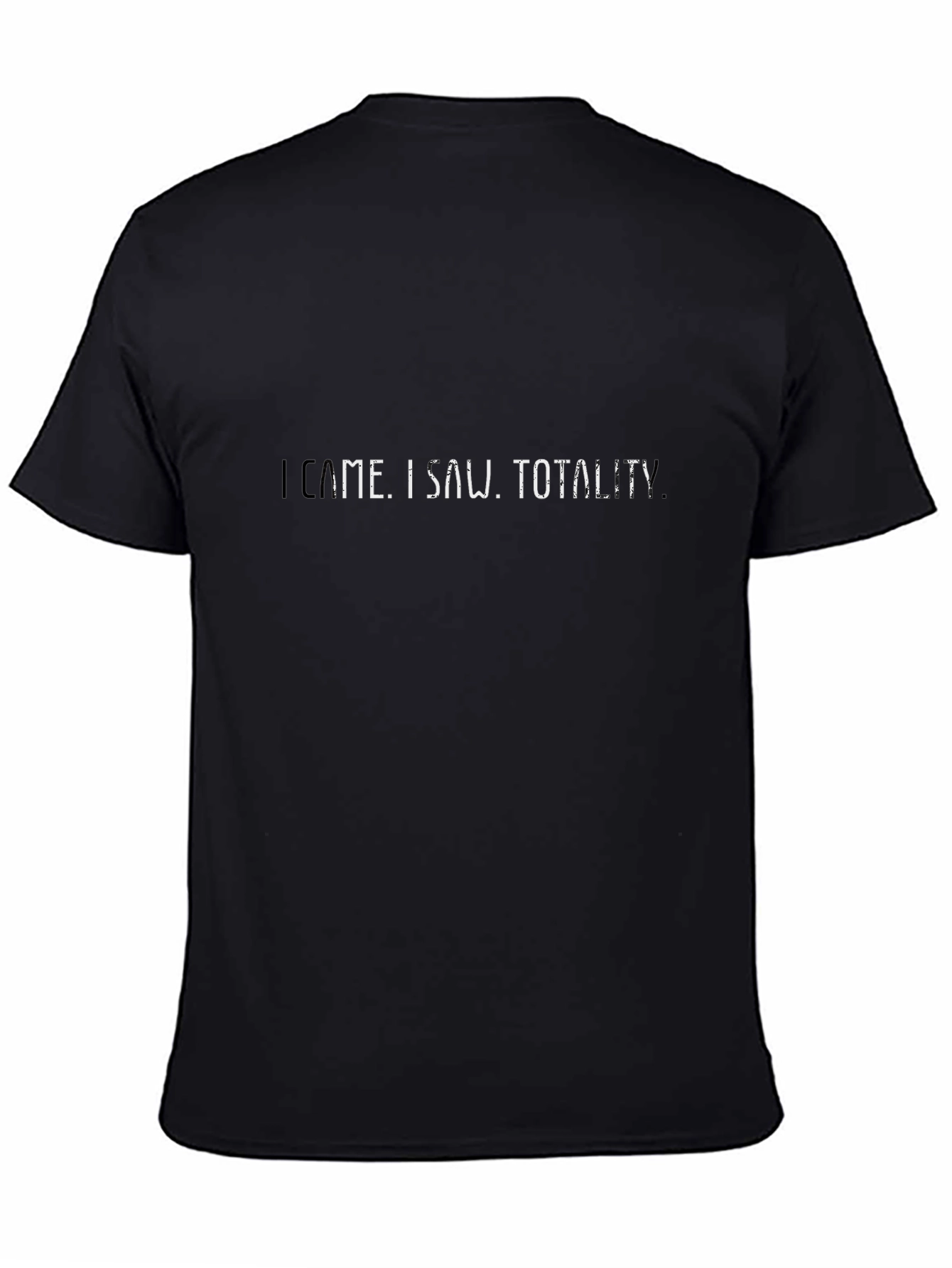 I Came I Saw Totality Tee - Mens Black Graphic T-Shirt