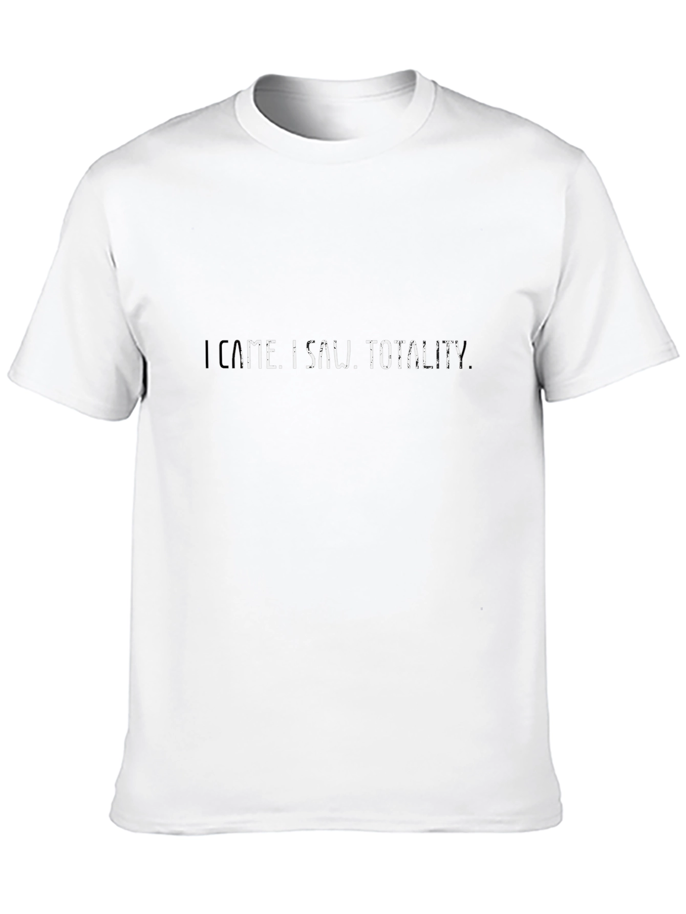 I Came I Saw Totality Tee - Mens Black Graphic T-Shirt