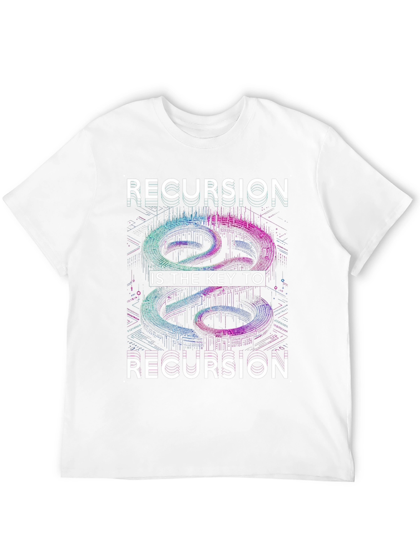 Recursion Key T-Shirt - Coding Humor