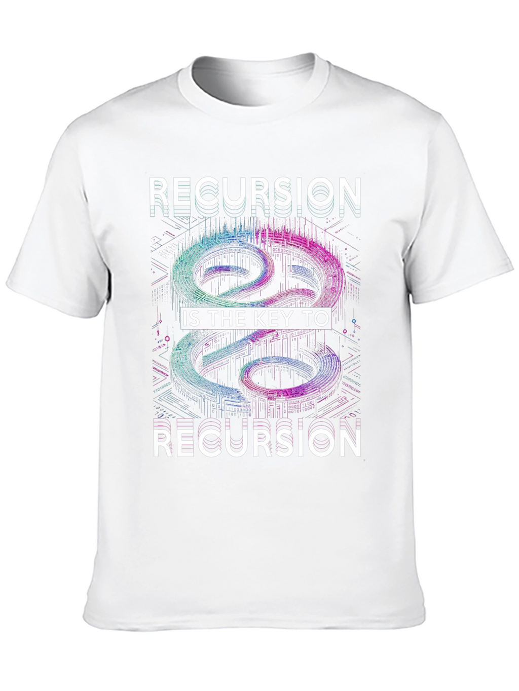 Recursion Key T-Shirt - Coding Humor