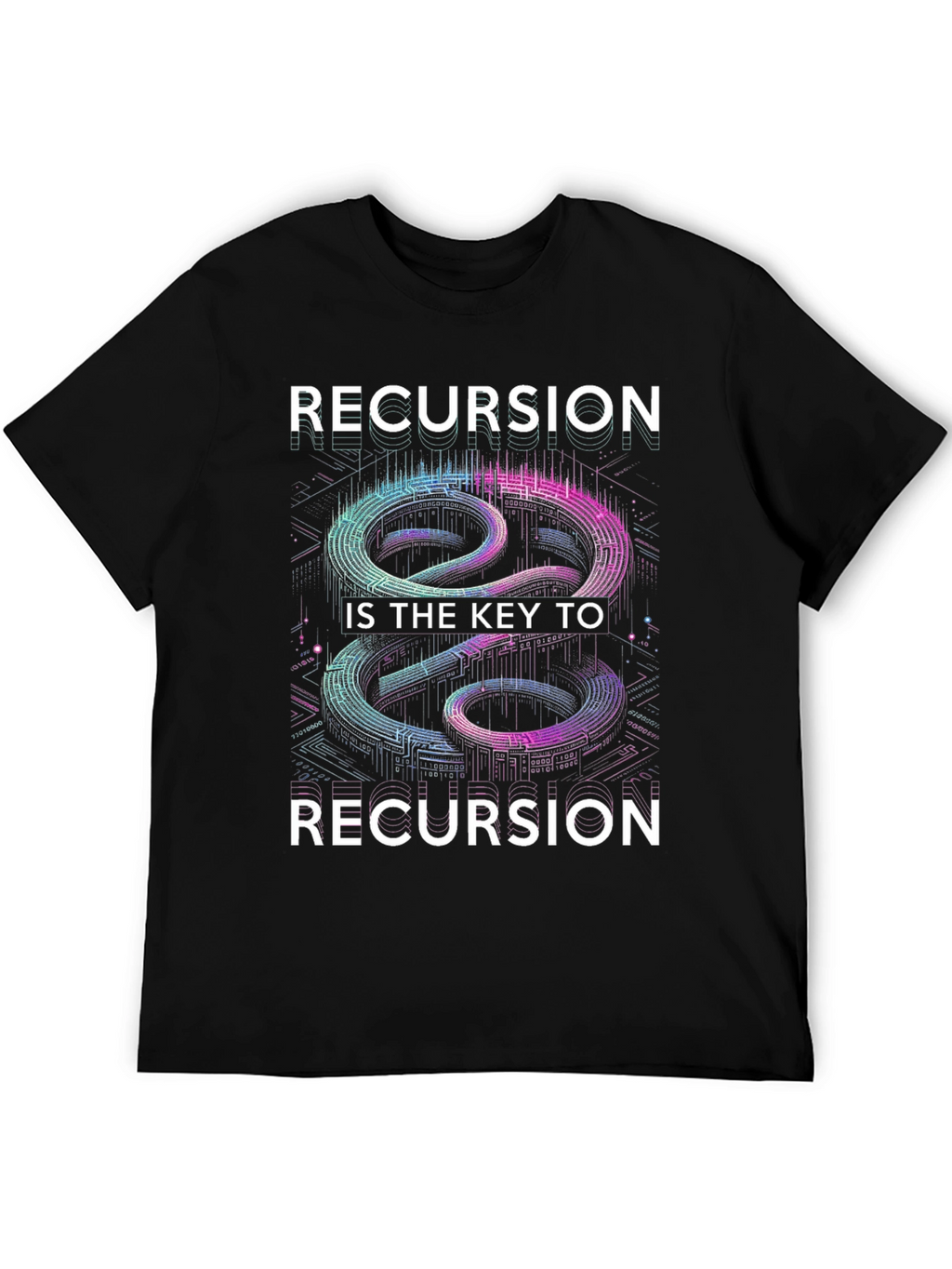 Recursion Key T-Shirt - Coding Humor