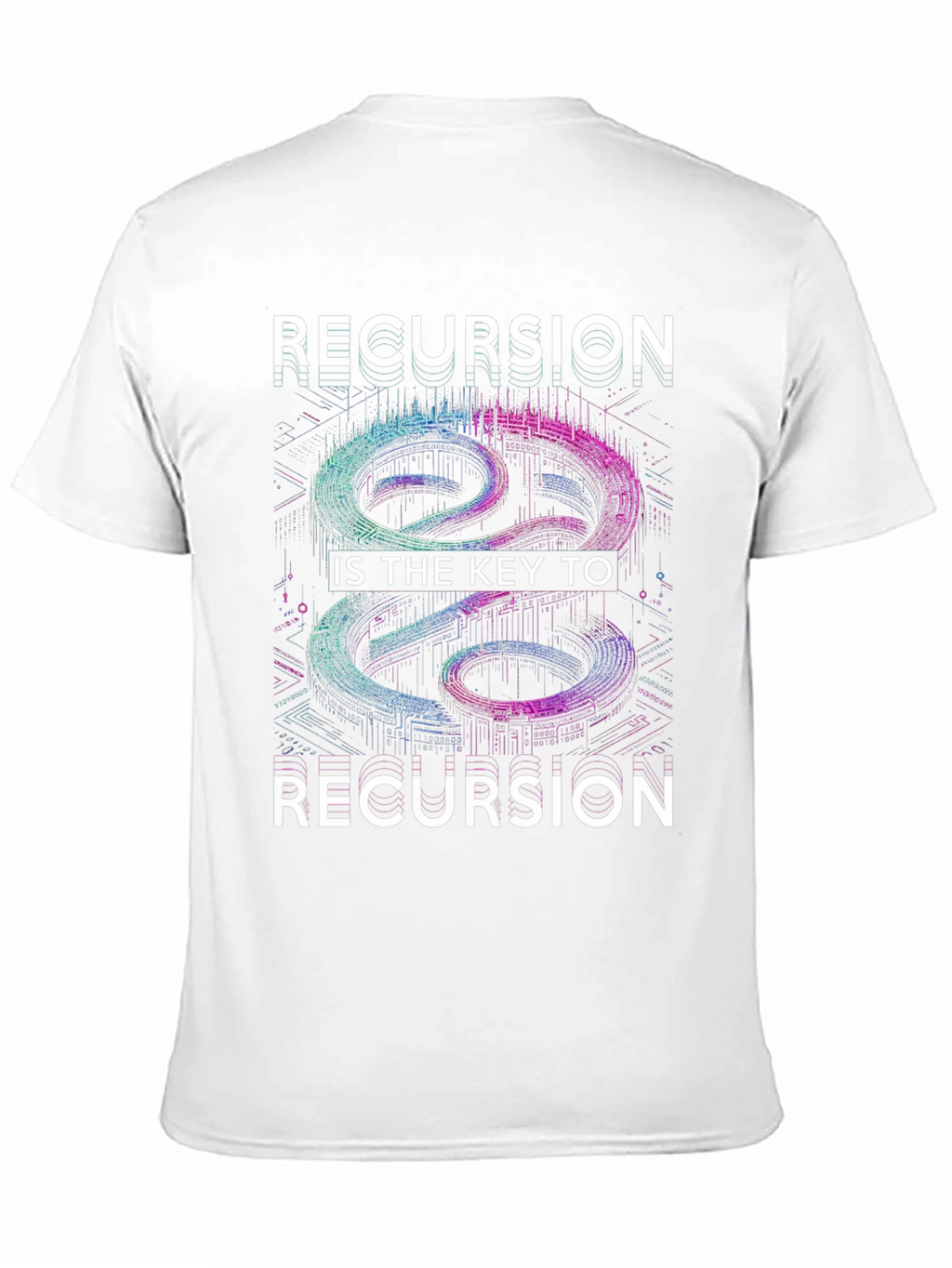Recursion Key T-Shirt - Coding Humor