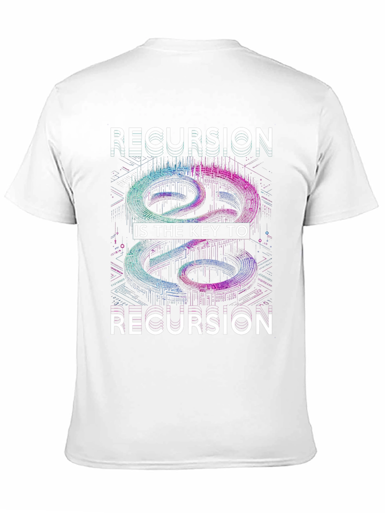 Recursion Key T-Shirt - Coding Humor