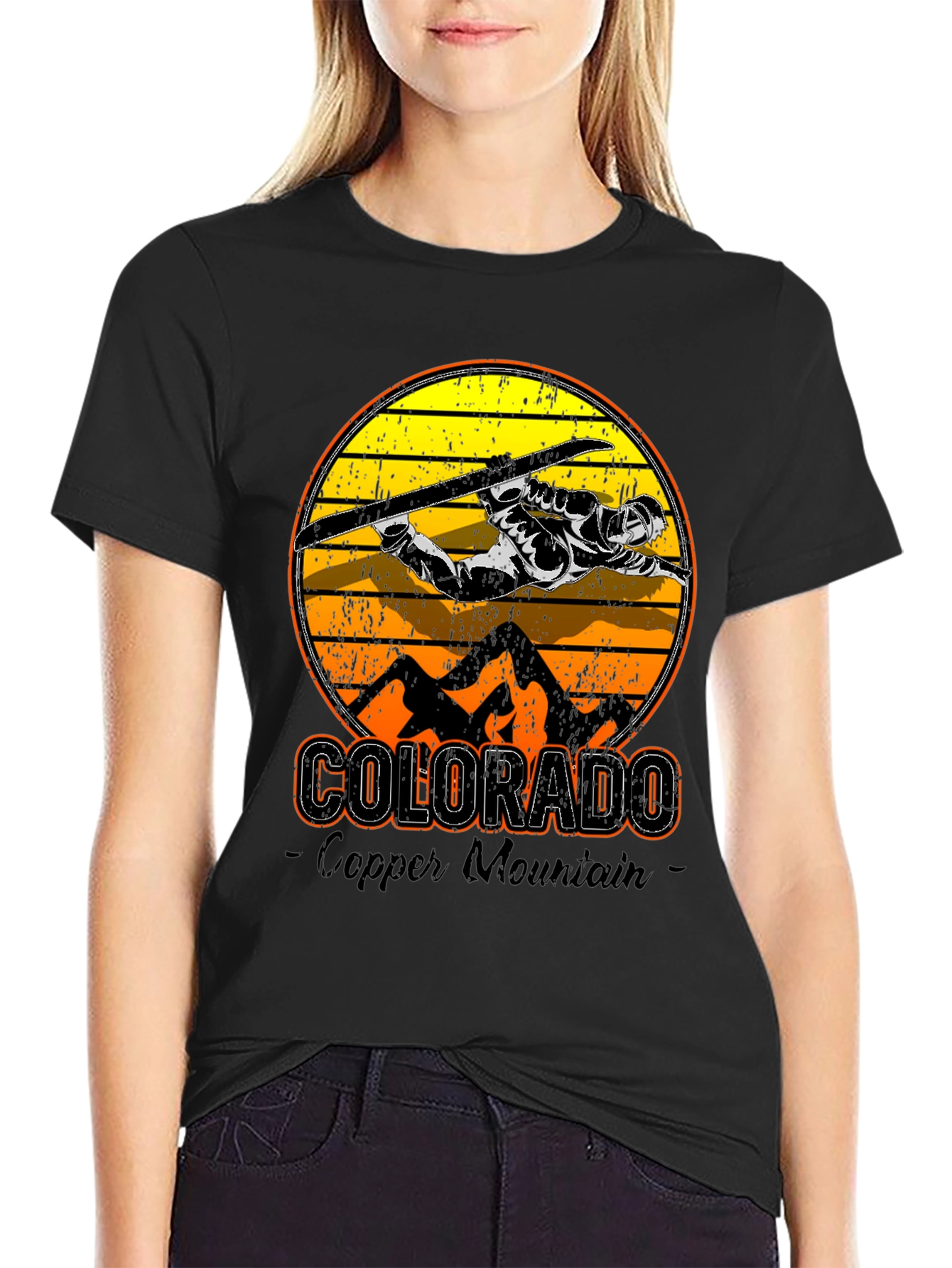 Colorado Copper Mountain Ski T-Shirt