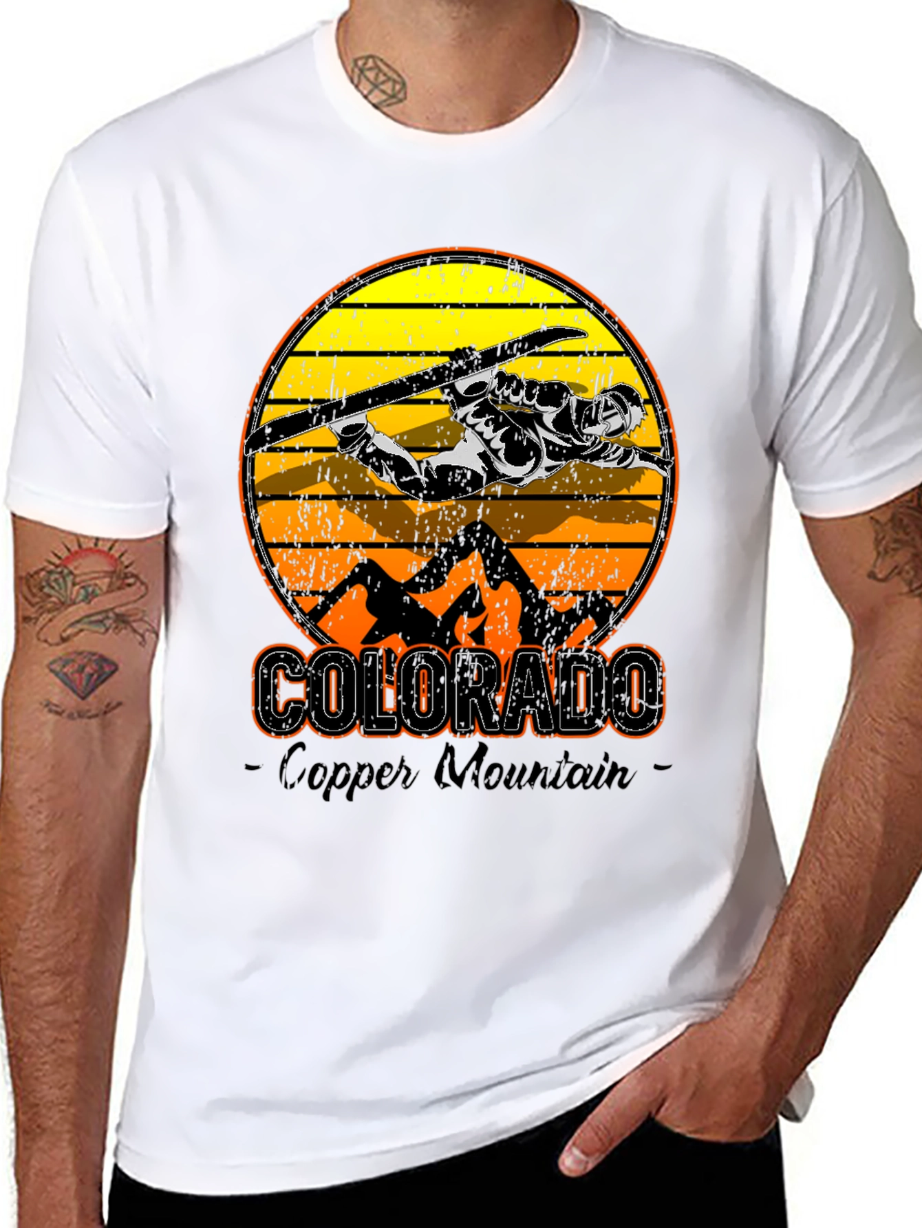 Colorado Copper Mountain Ski T-Shirt