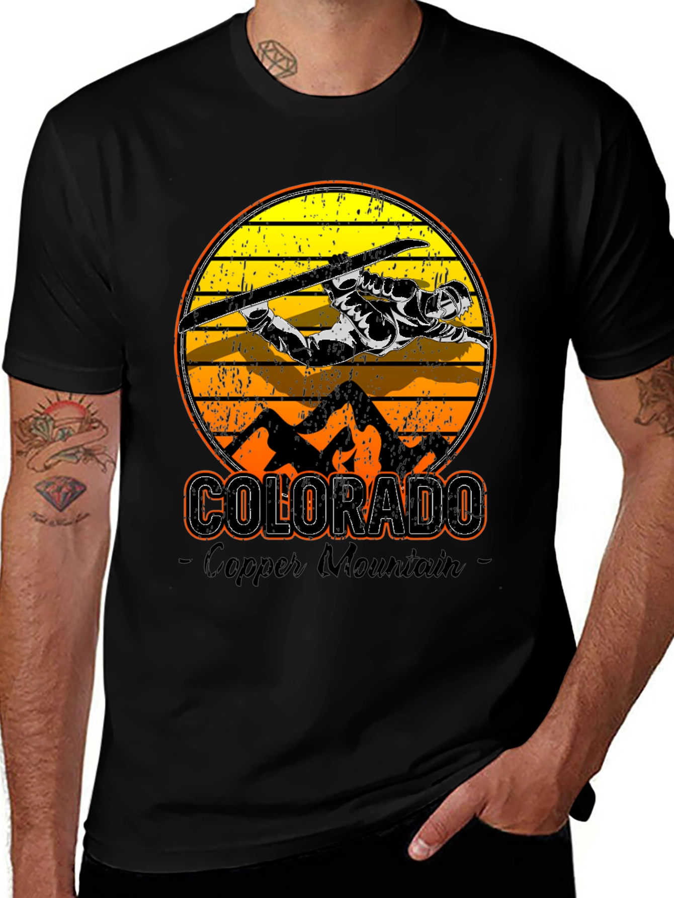 Colorado Copper Mountain Ski T-Shirt