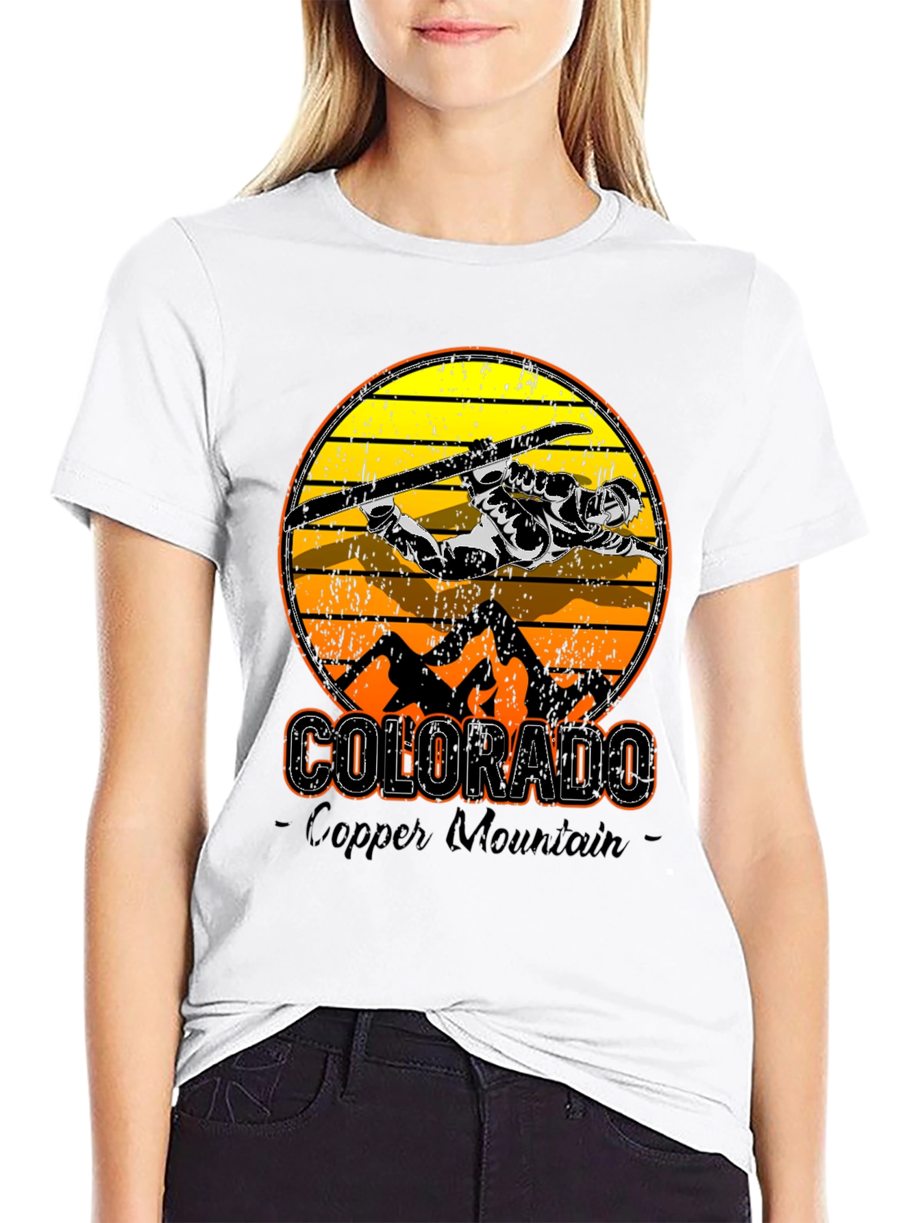 Colorado Copper Mountain Ski T-Shirt