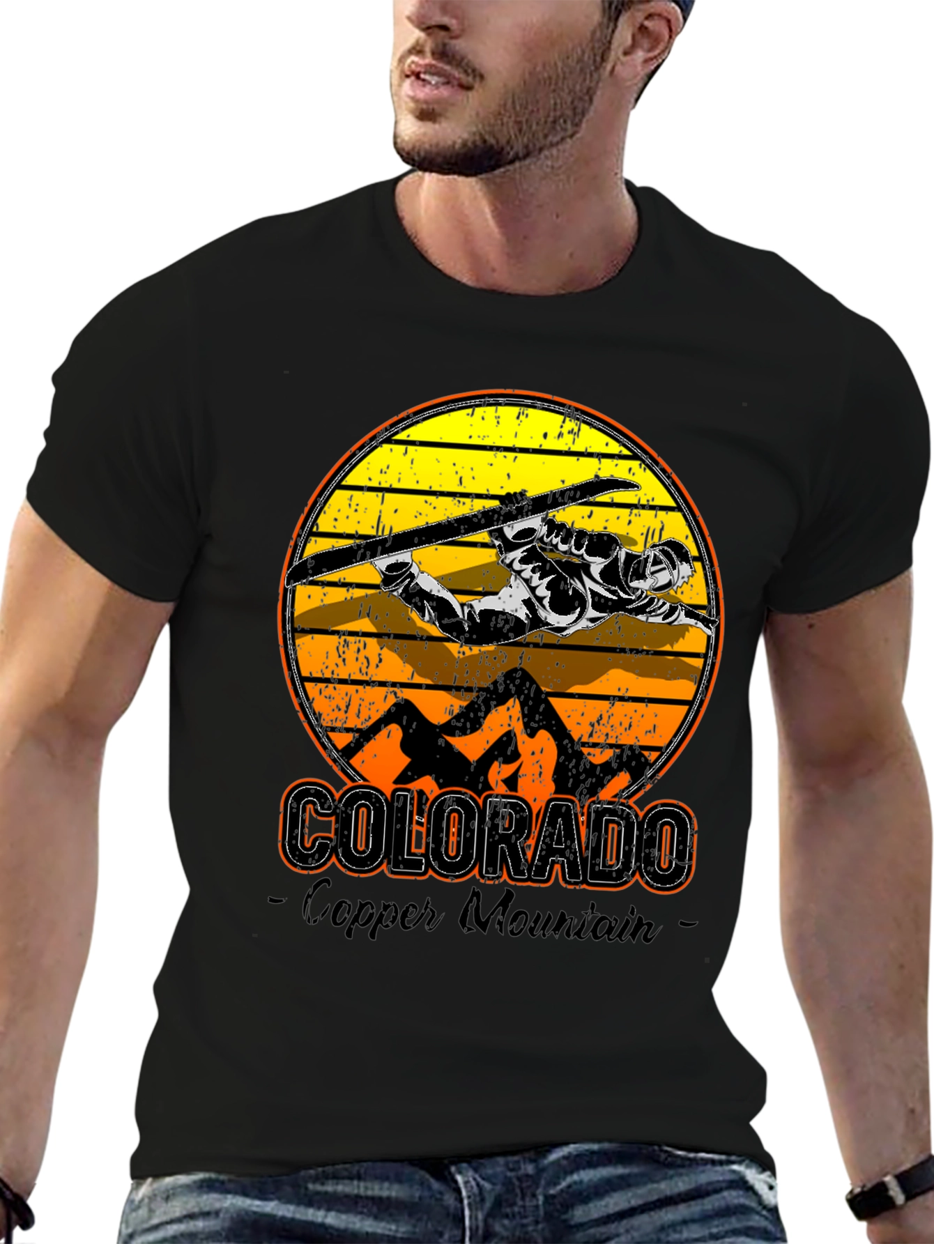 Colorado Copper Mountain Ski T-Shirt