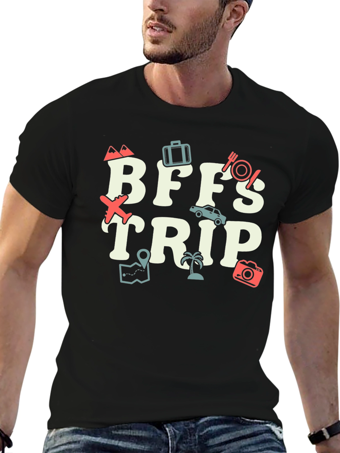 BFFs Trip Graphic T-Shirt