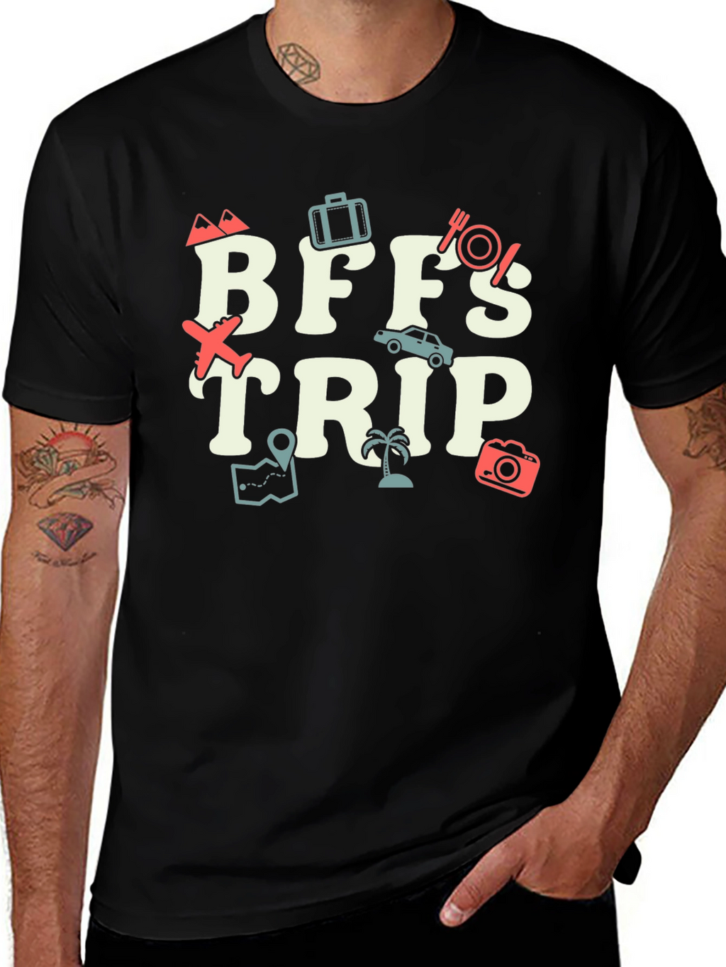 BFFs Trip Graphic T-Shirt