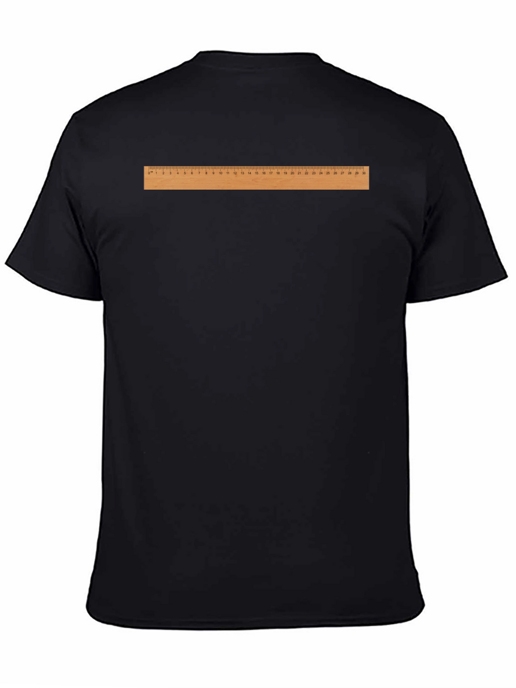Ruler Graphic T-Shirt - Funny Measurement Tee