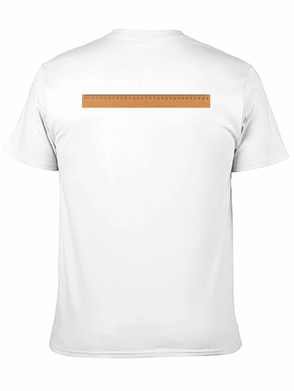 Ruler Graphic T-Shirt - Funny Measurement Tee