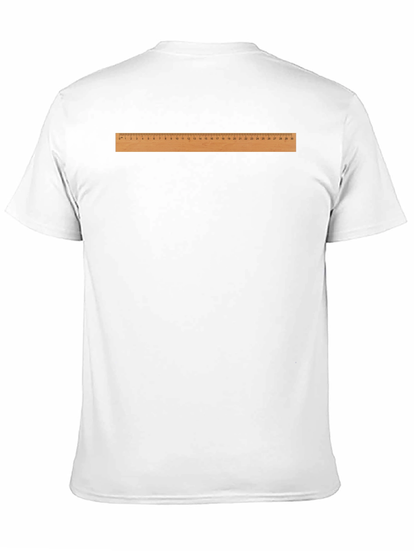 Ruler Graphic T-Shirt - Funny Measurement Tee
