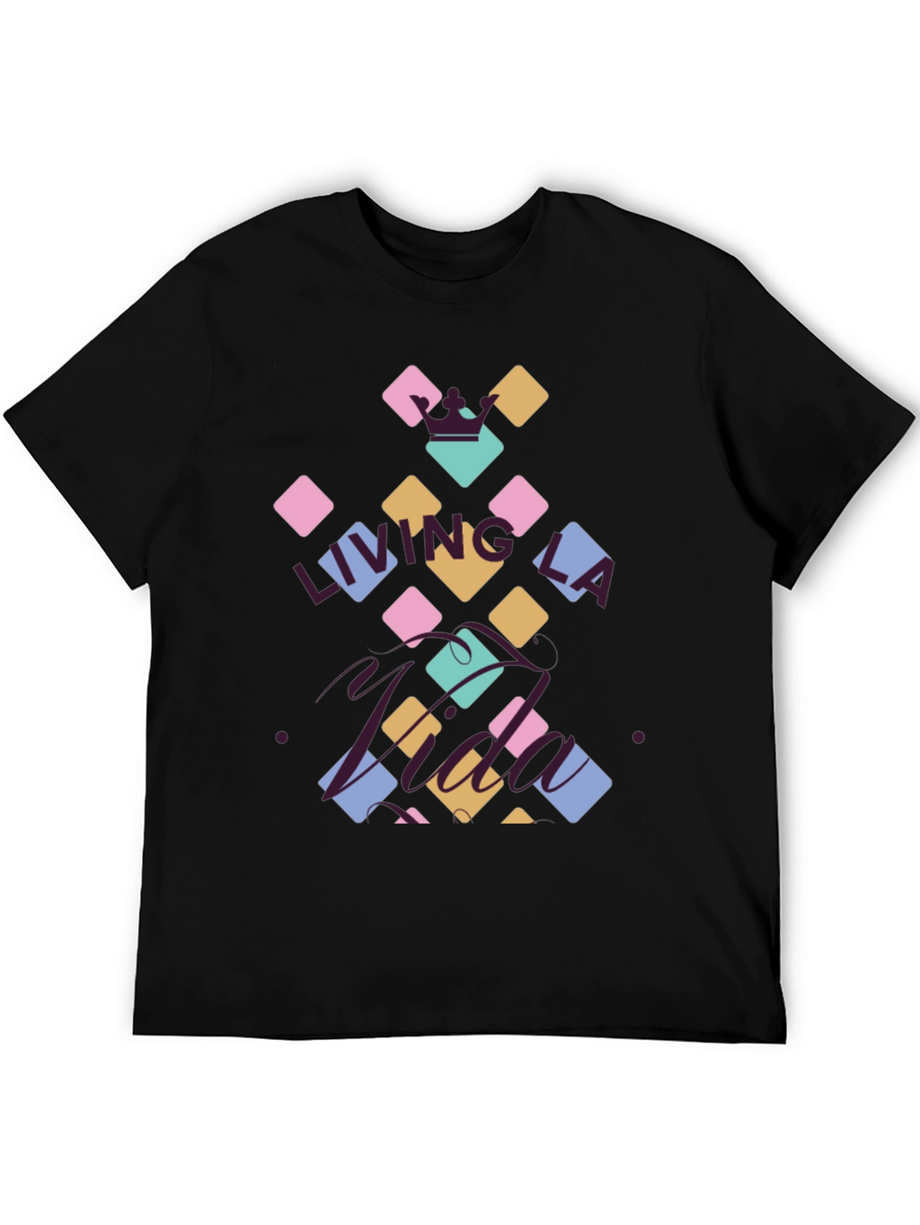 Living La Vida T-Shirt Casual Graphic Tee