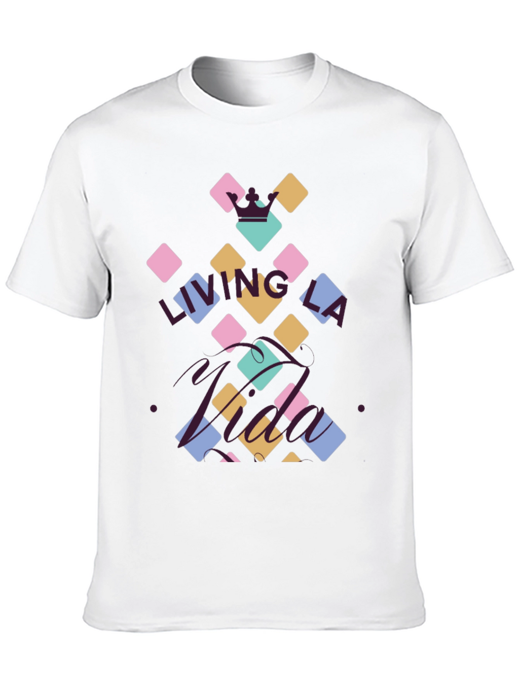 Living La Vida T-Shirt Casual Graphic Tee